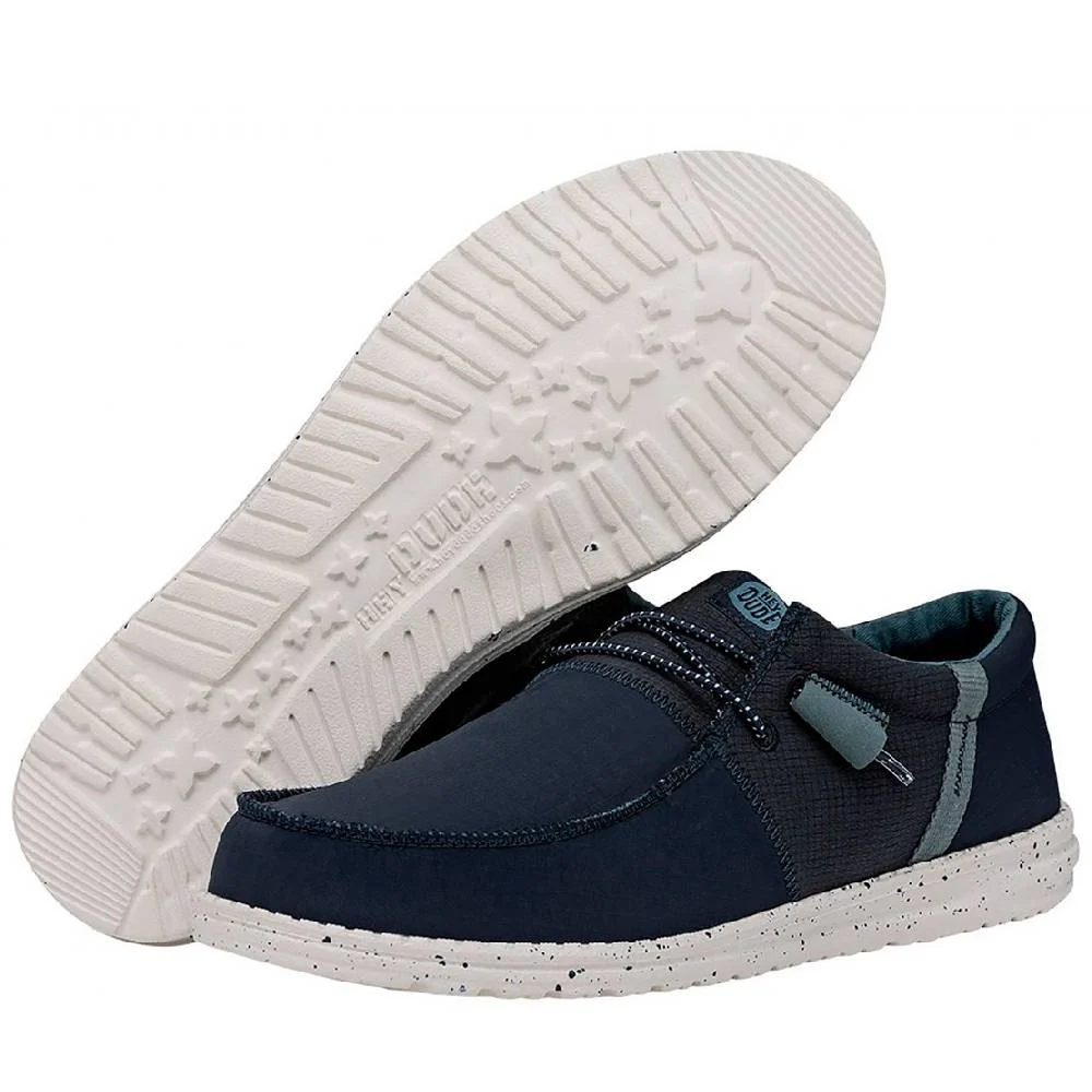 Hey Dude Wally Navy Tri Nylon Trailhead - FINAL SALE - Image 5