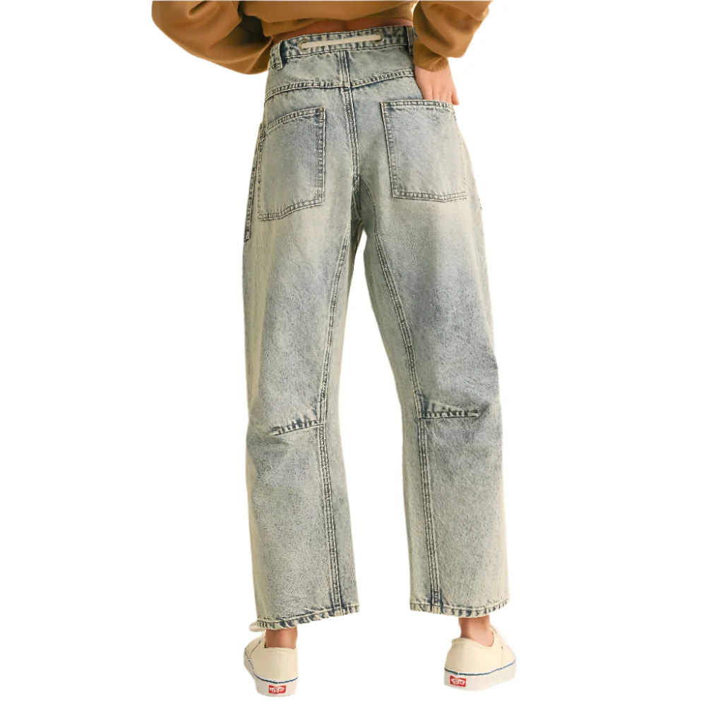 Washed Denim Pants - FINAL SALE - Image 2