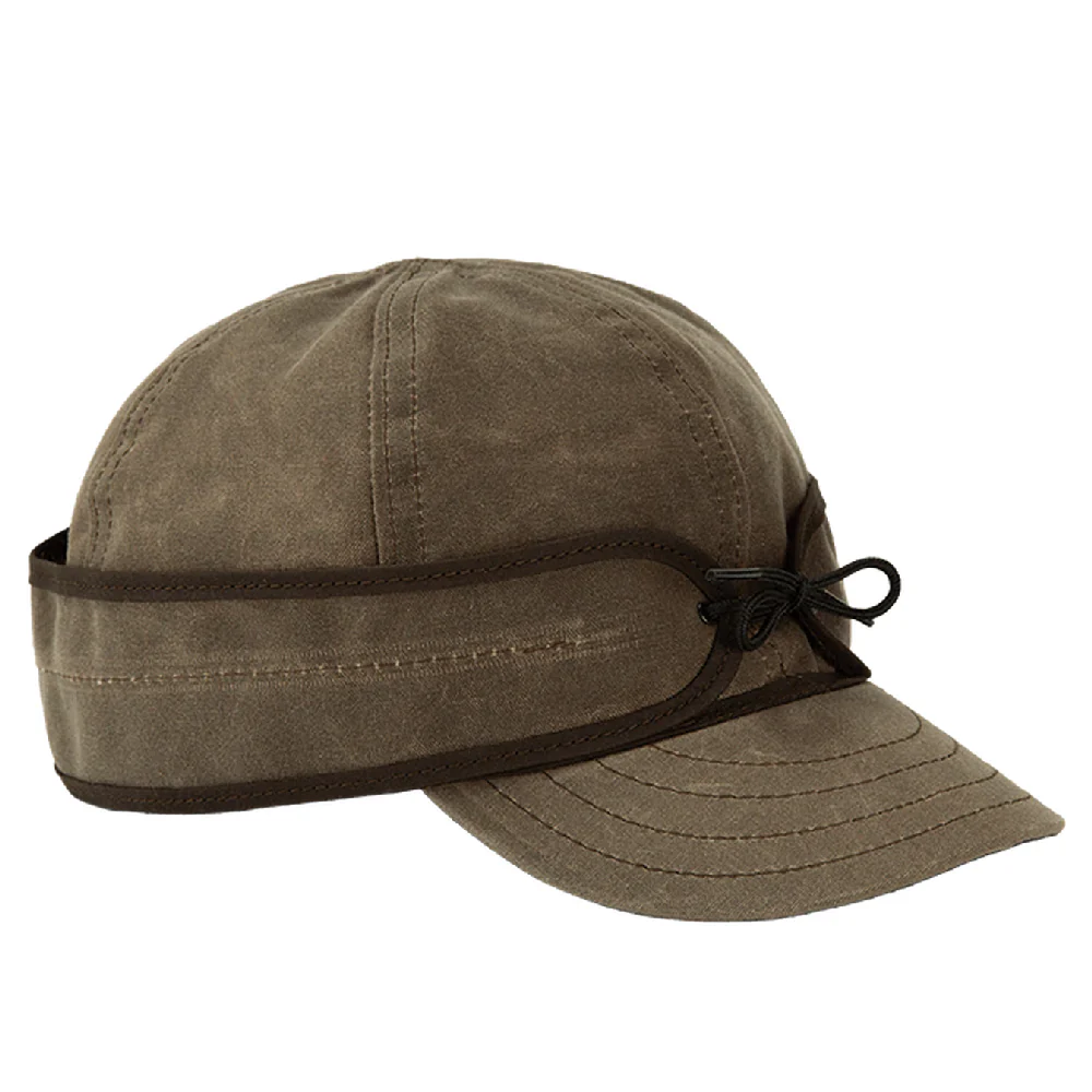 Stormy Kromer Waxed Cotton Kromer Hat - Image 2
