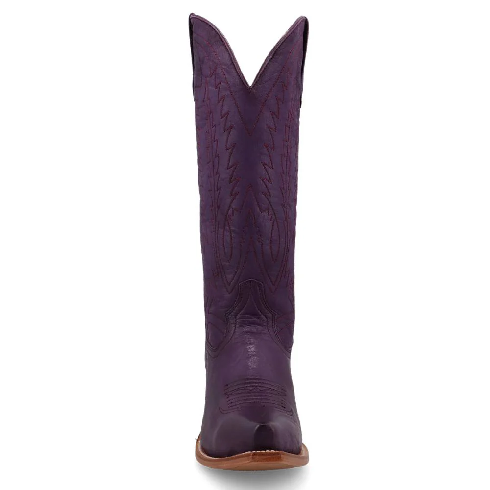 Black Star Victoria Boot - Plum - Image 5