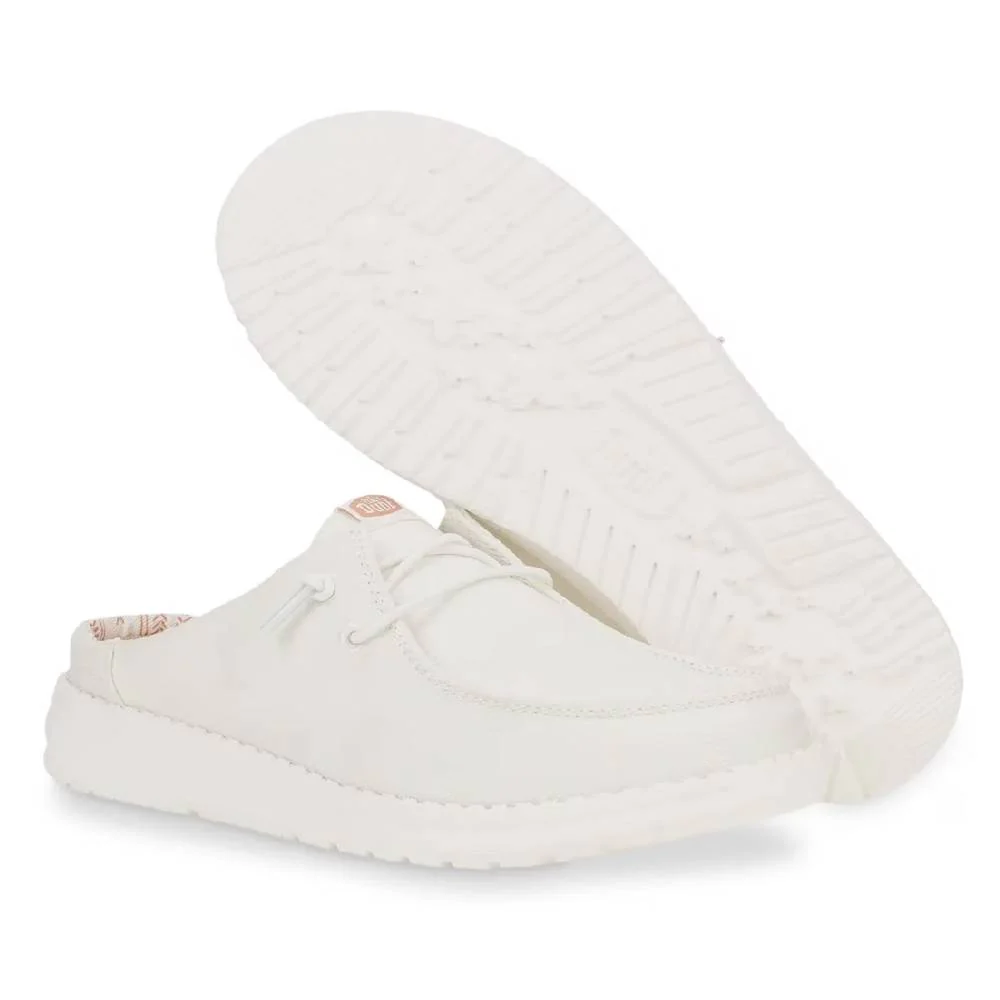 Hey Dude Wendy Slip Stretch Canvas - White - Image 2