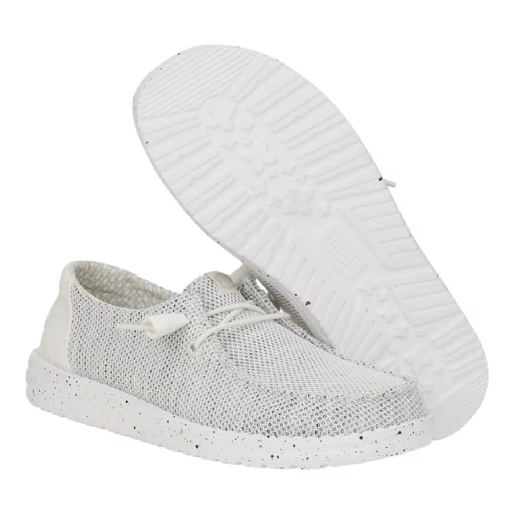 Hey Dude Wendy Stretch Sox - Stone White - Image 2