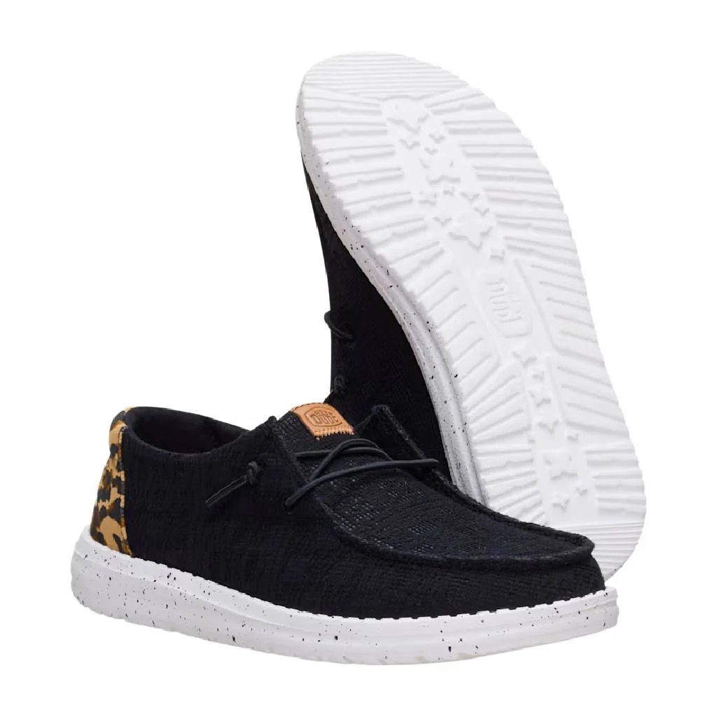 Hey Dude Wendy Wildcat - Black/Leopard - Image 2