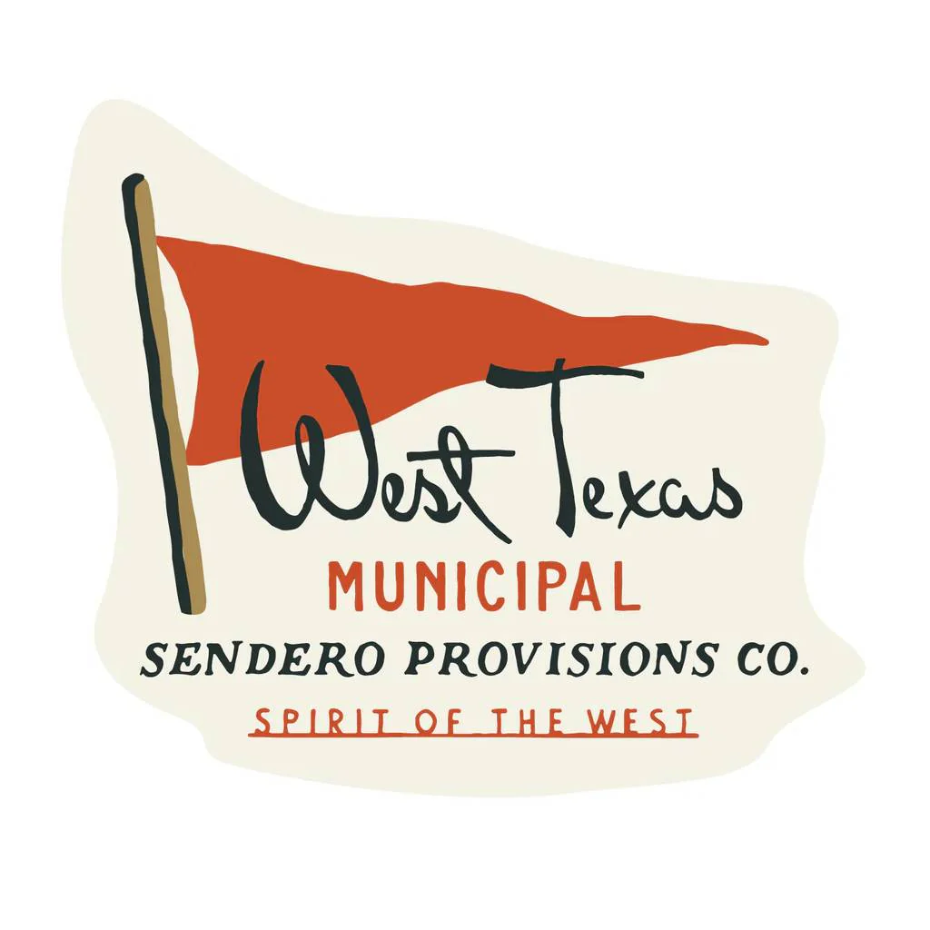 Sendero Provisions West Texas Municipal Golf Course Sticker