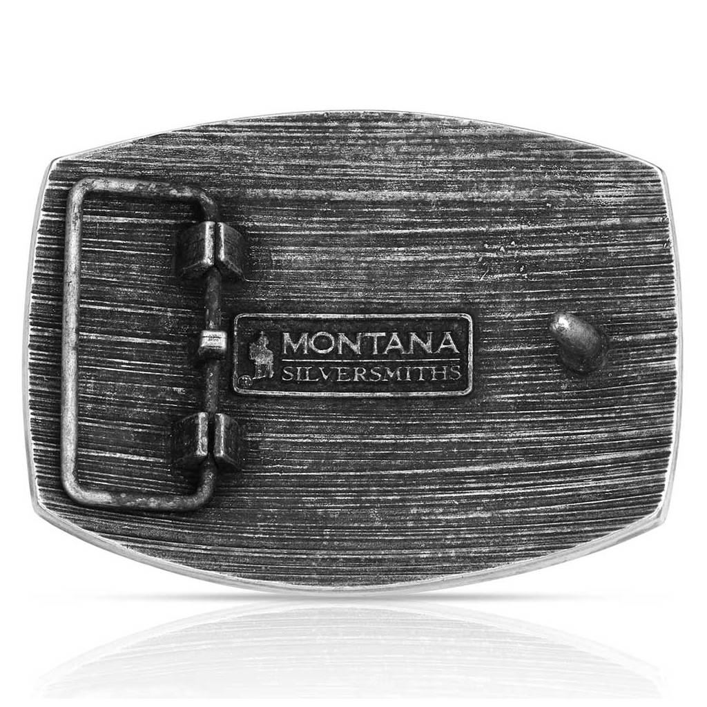 Montana Silversmiths Western Gangster Belt Buckle - Image 2