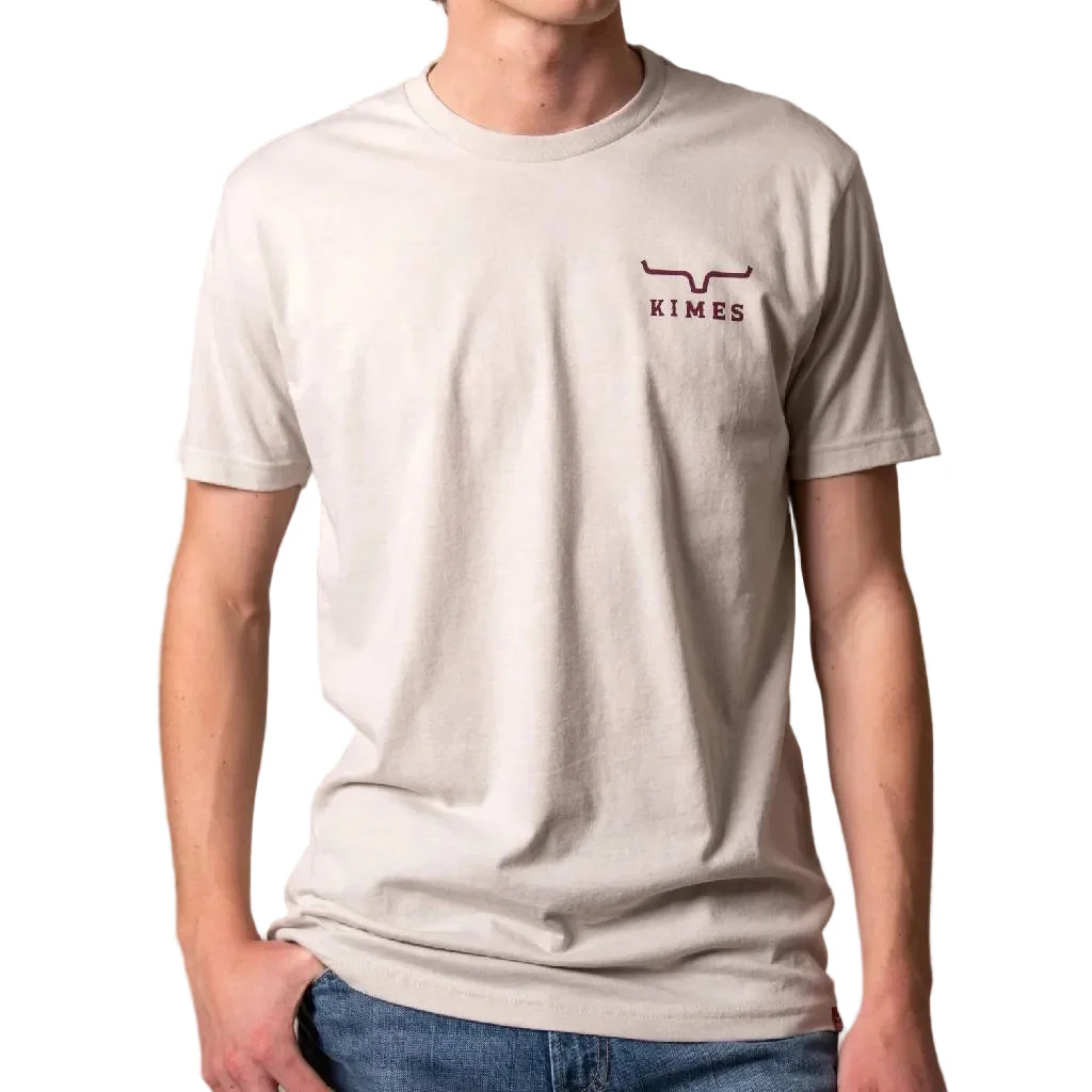 Kimes Ranch Men's Western Uncomplicated Natural Tee - Image 2