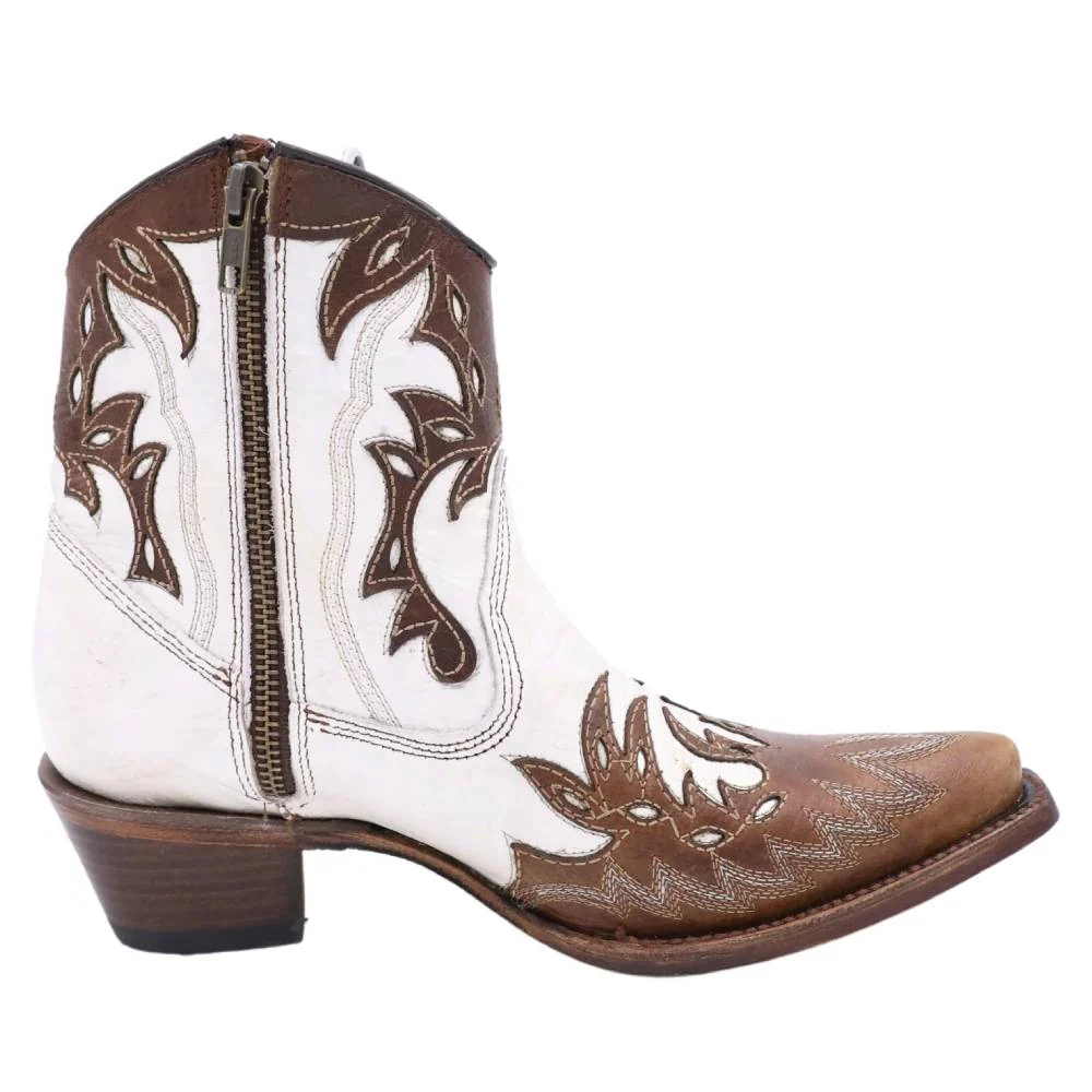 Circle G Embroidered Overlay Western Bootie - FINAL SALE - Image 4