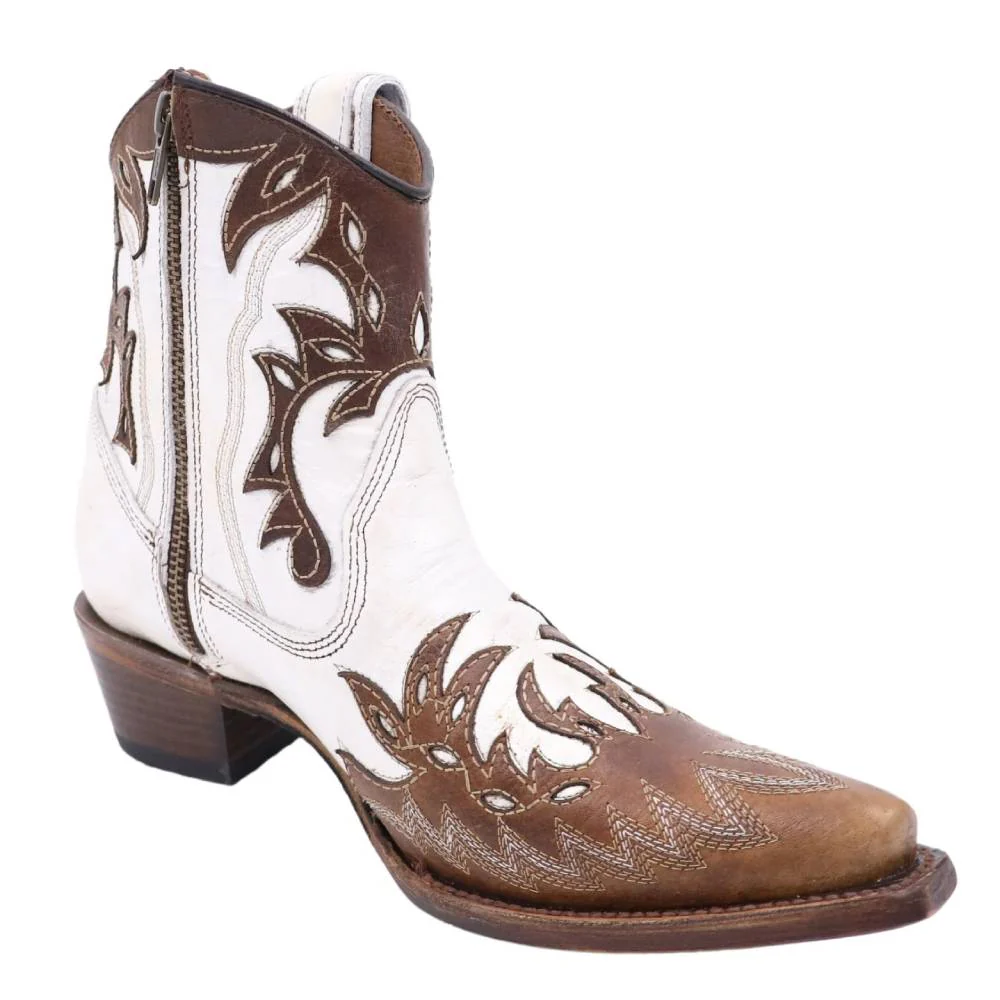 Circle G Embroidered Overlay Western Bootie - FINAL SALE - Image 5