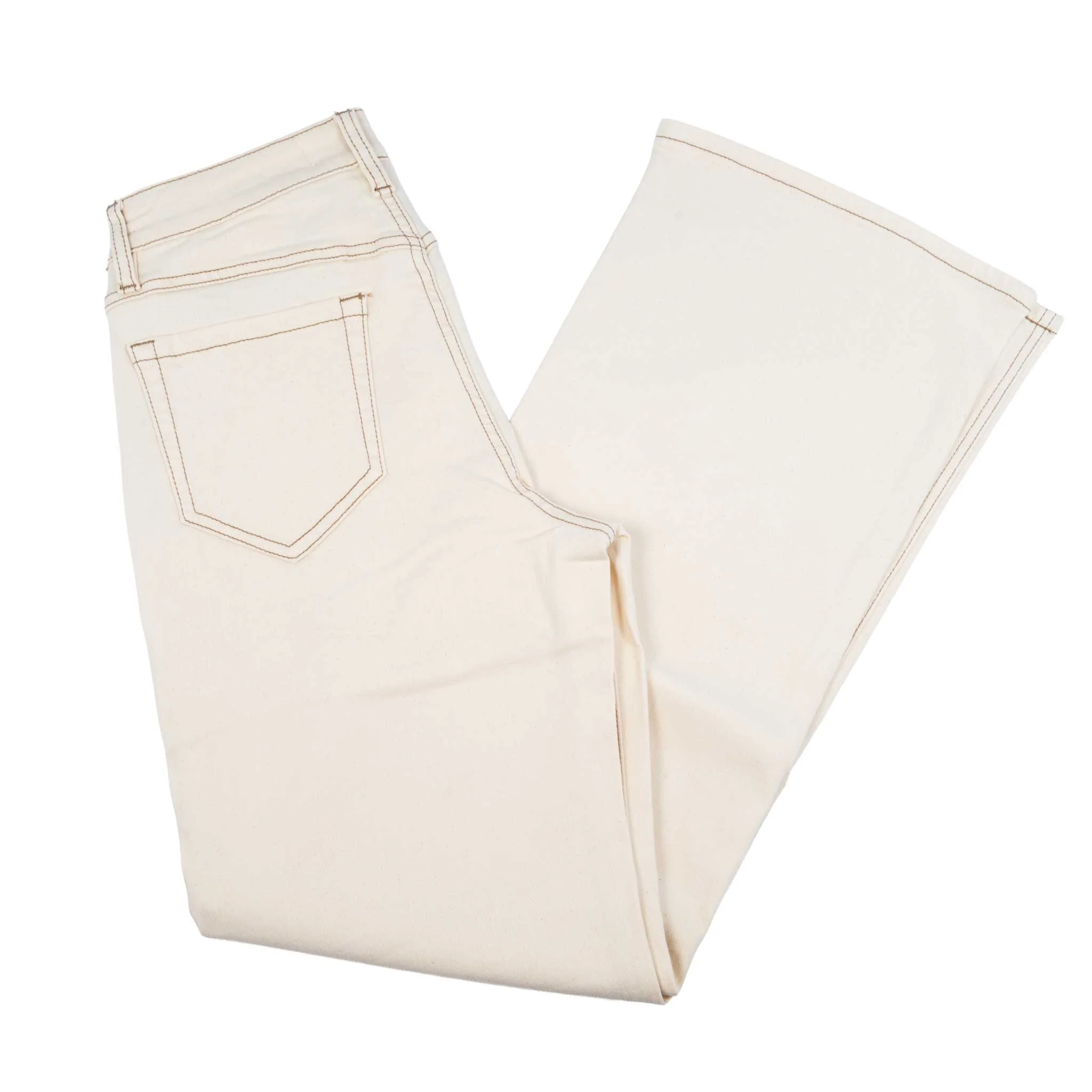 Rock & Roll Denim Women's Beige Wide Leg Jean
