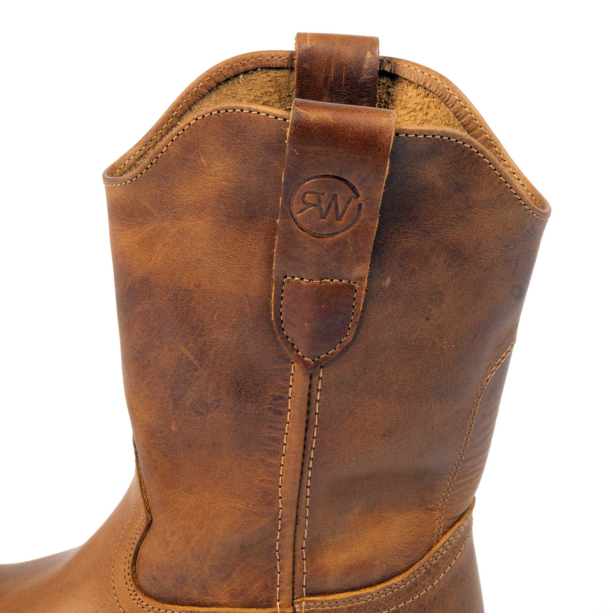 R. Watson Men's Renegade Cowhide Round Toe Boot - Image 4