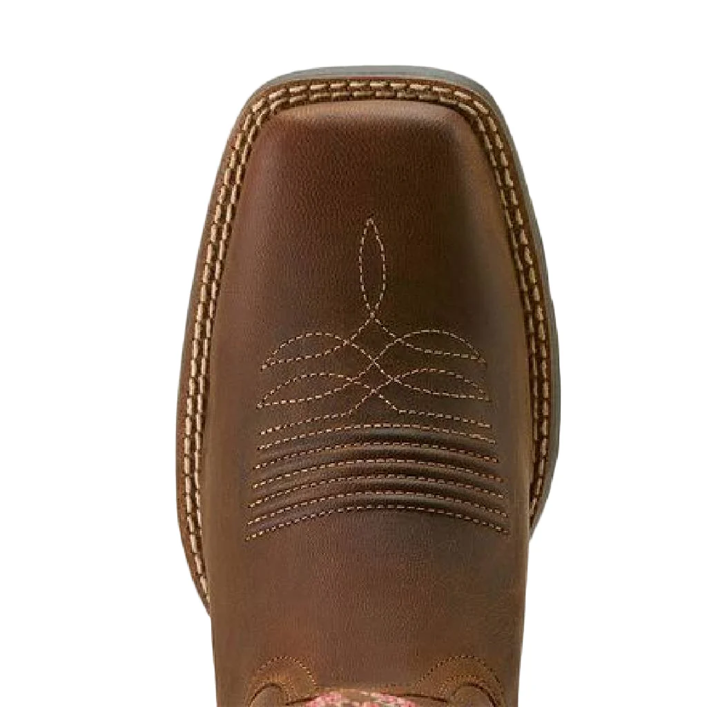 Ariat Women's Wide Square Toe Round Up Western Boot - Image 3