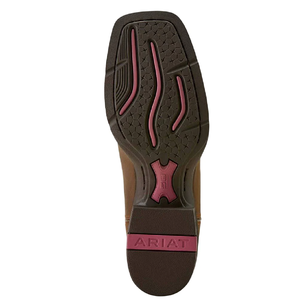 Ariat Women's Wide Square Toe Round Up Western Boot - Image 4