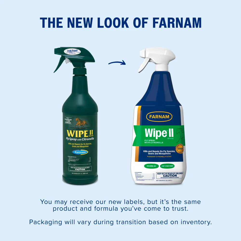 Farnam Wipe II Fly Spray with Citronella - Image 2