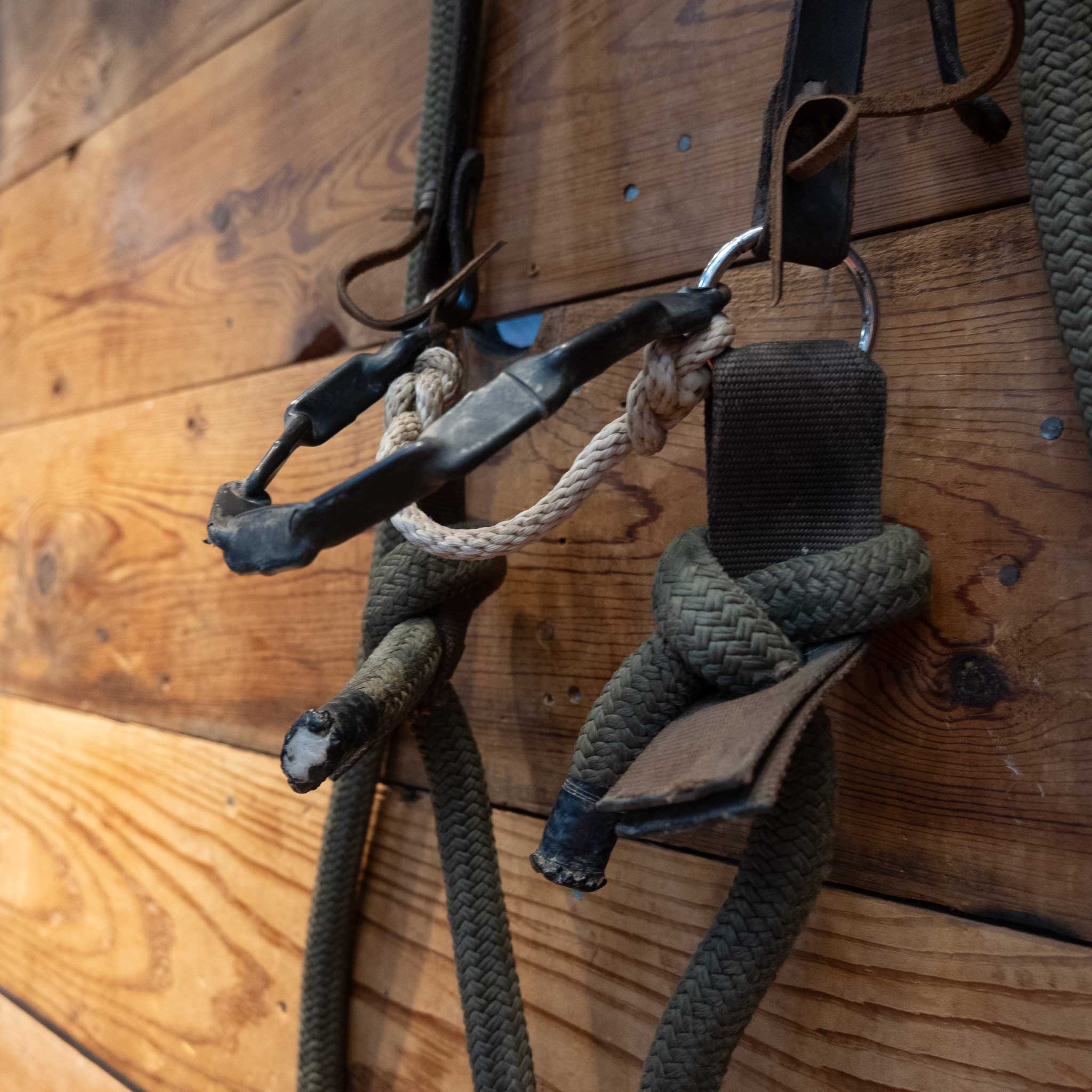 Side Pull with Ship Rope Reins Bridle Rig - Image 2
