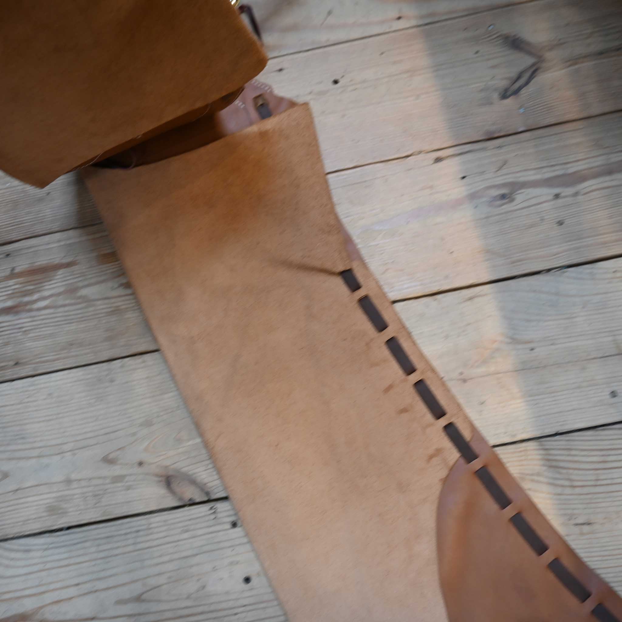 WLC Tan & Brown Stepthrough Chaps - Image 3