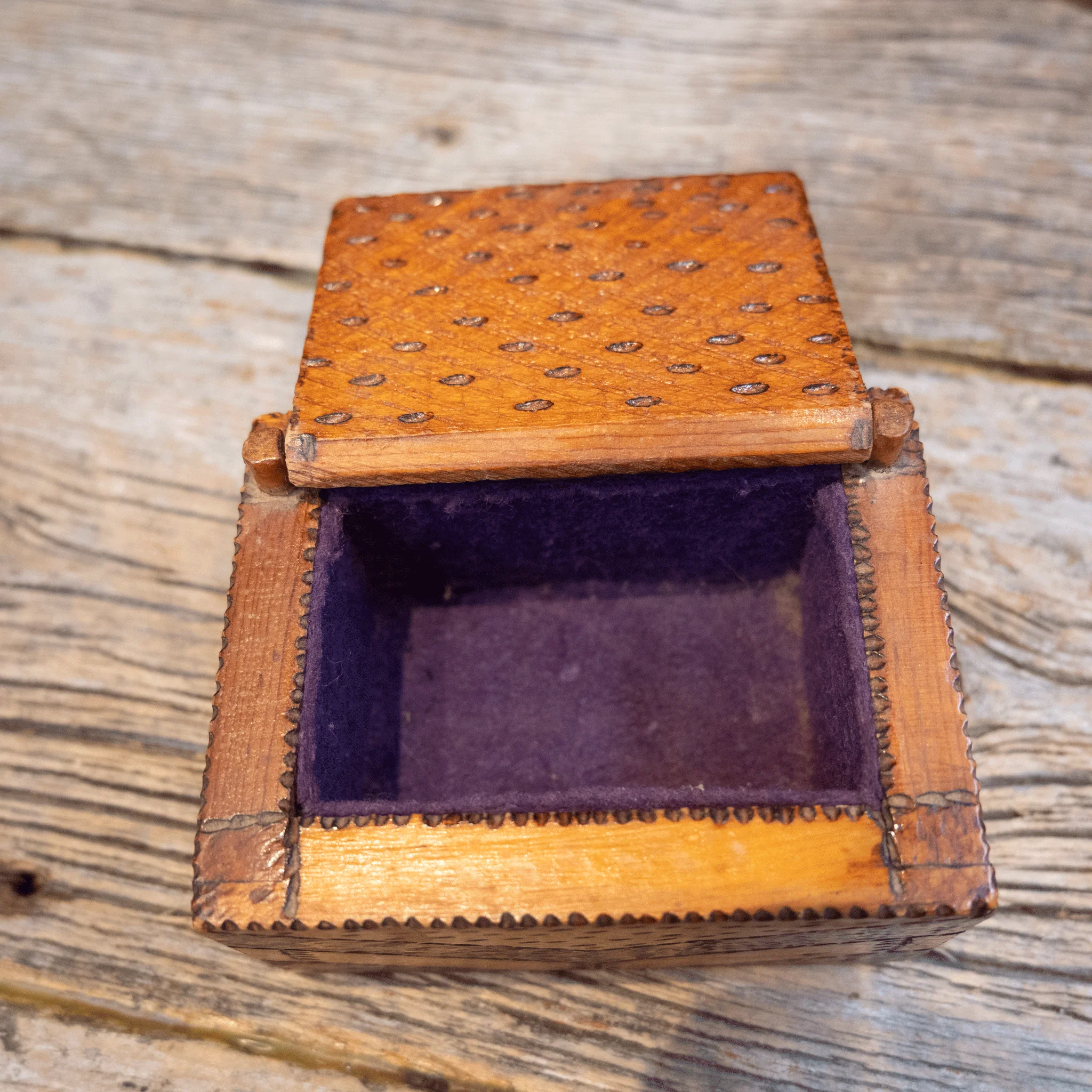 Very Old Wooden Colorado Prisoner Box - Image 4