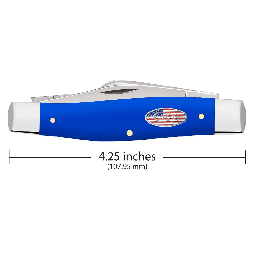 Case Royal Blue Synthetic Large Stockman - Image 2
