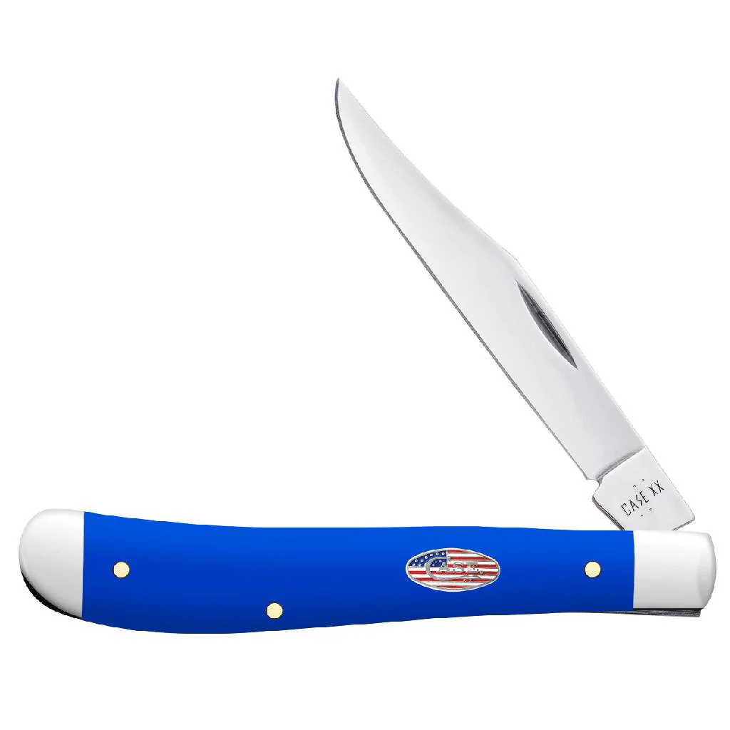 Case Royal Blue Synthetic Slimline Trapper