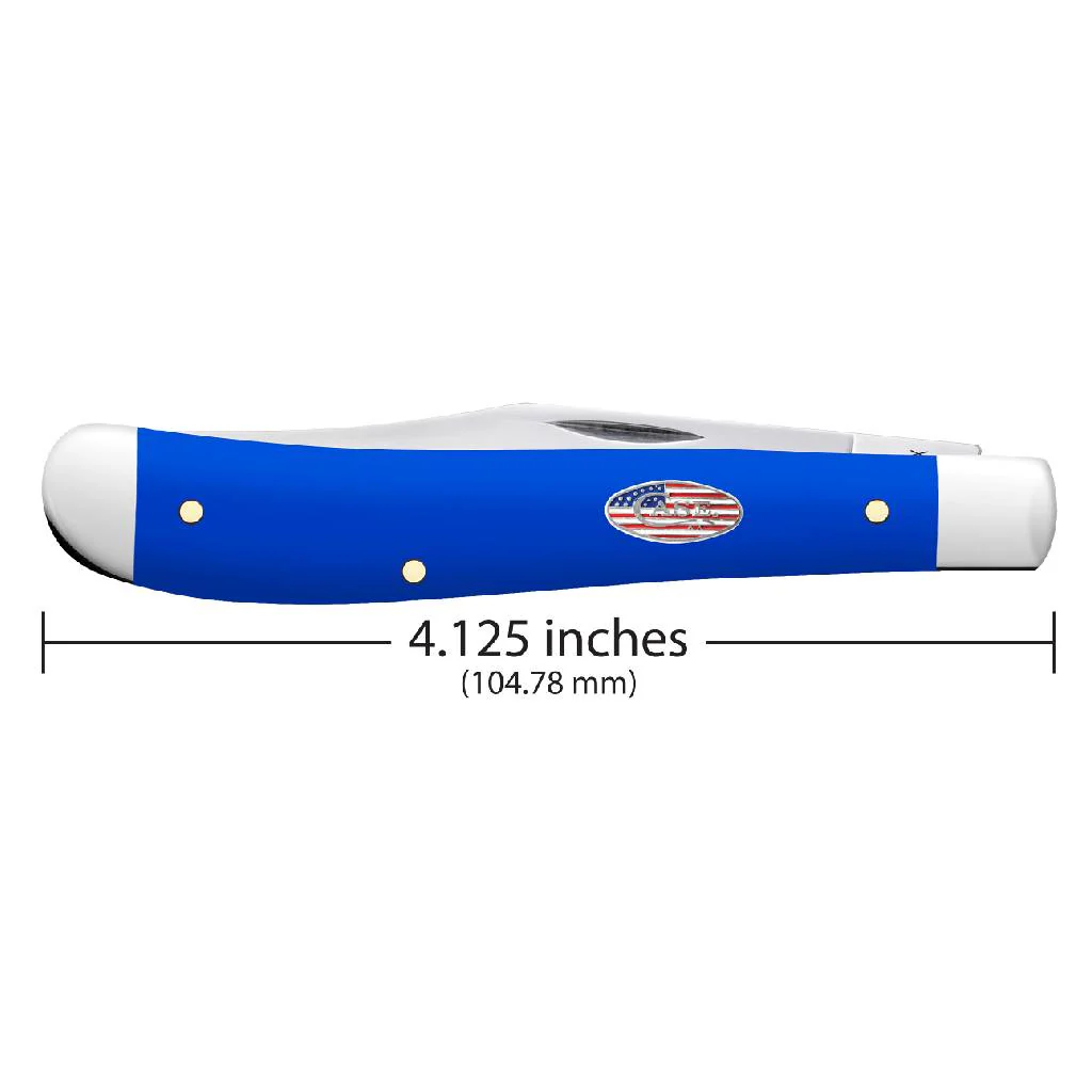 Case Royal Blue Synthetic Slimline Trapper - Image 2