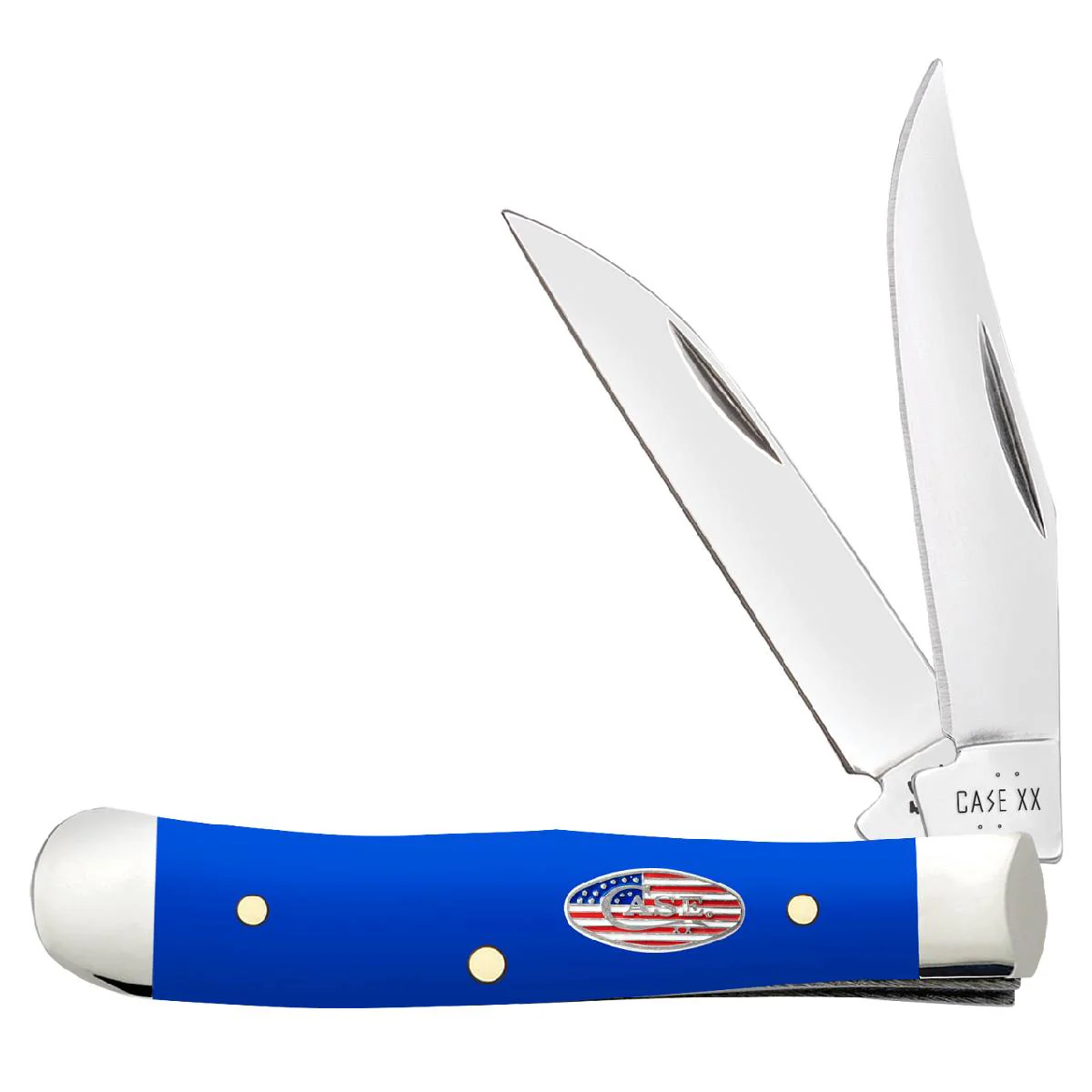 Case Royal Blue Synthetic Smooth Tiny Trapper
