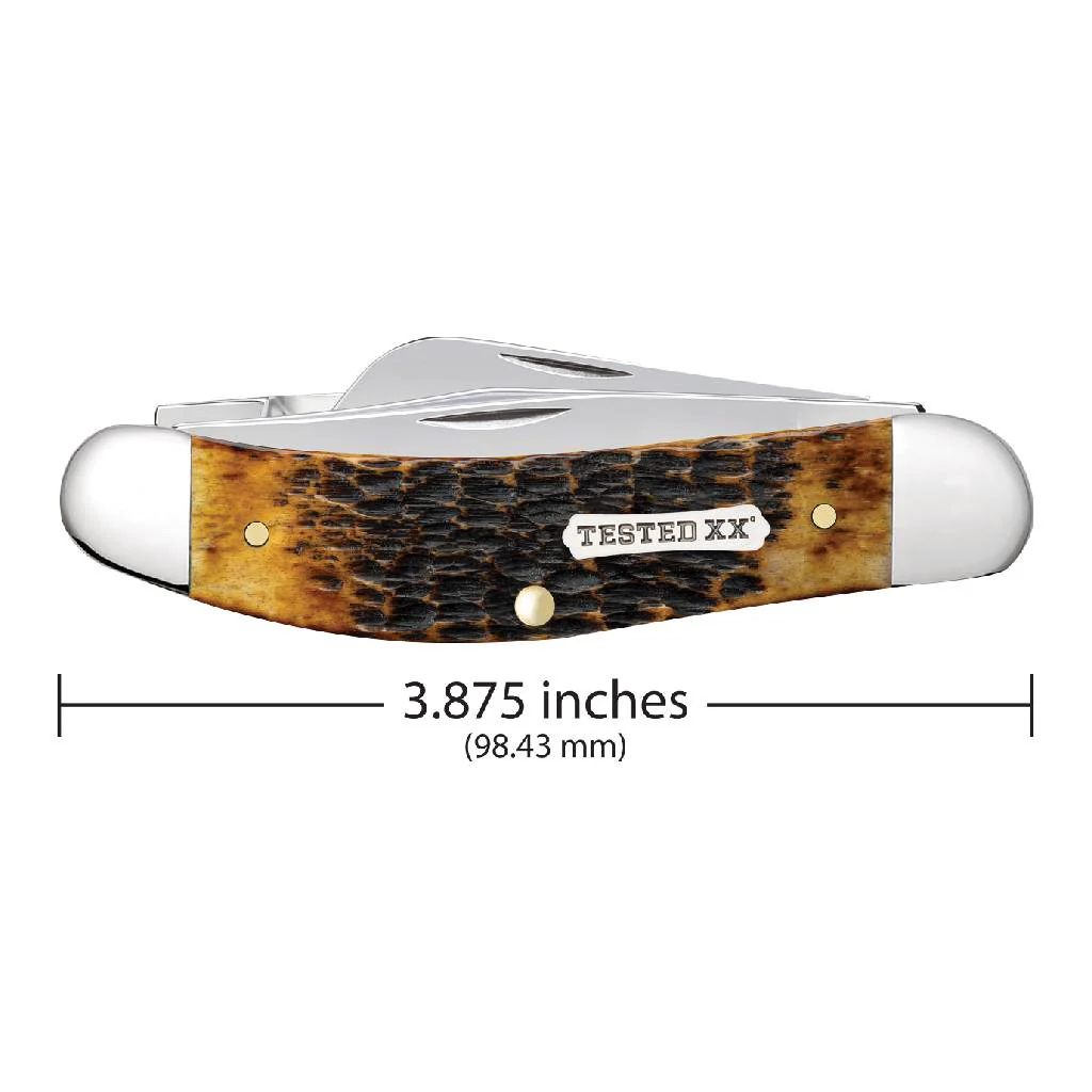 Case Sowbelly - Burnt Amber Bone - Tested XX Dog Bone Shield - Image 2