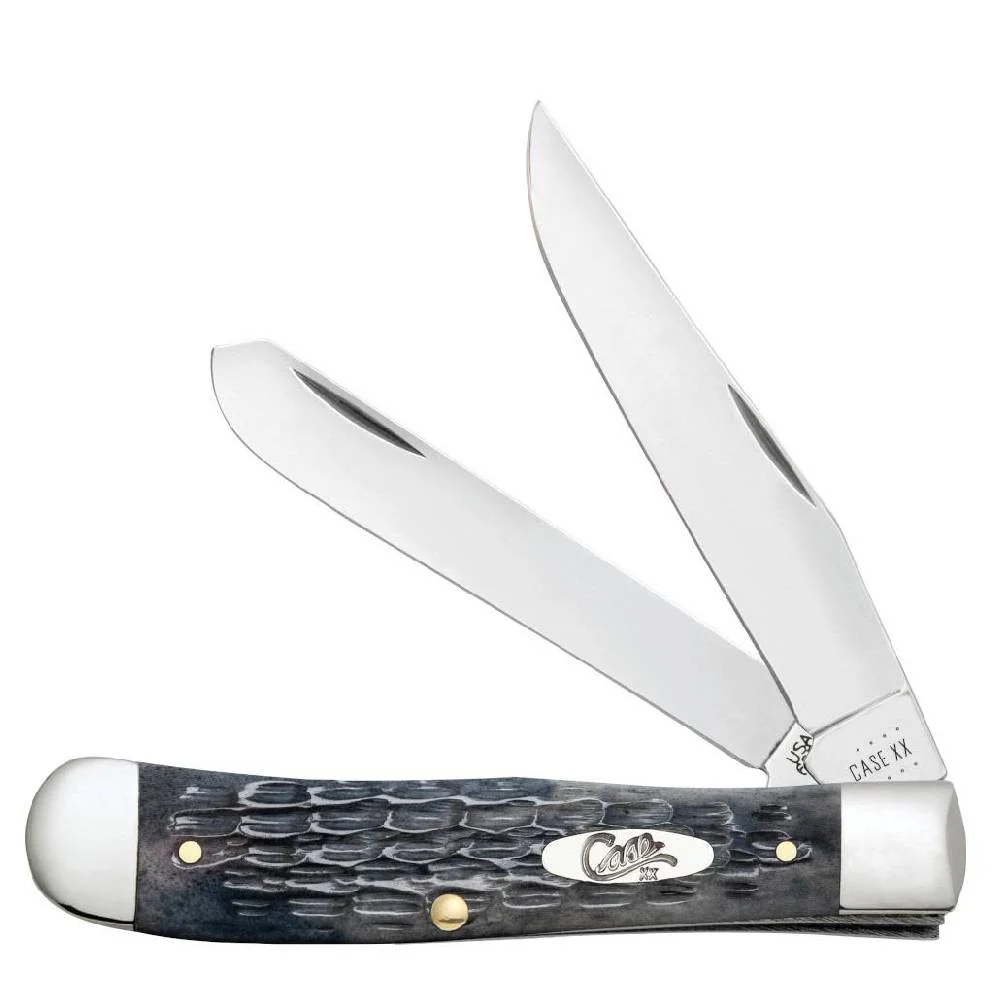 Case Trapper - Pocket Worn Gray Bone Crandall Jig