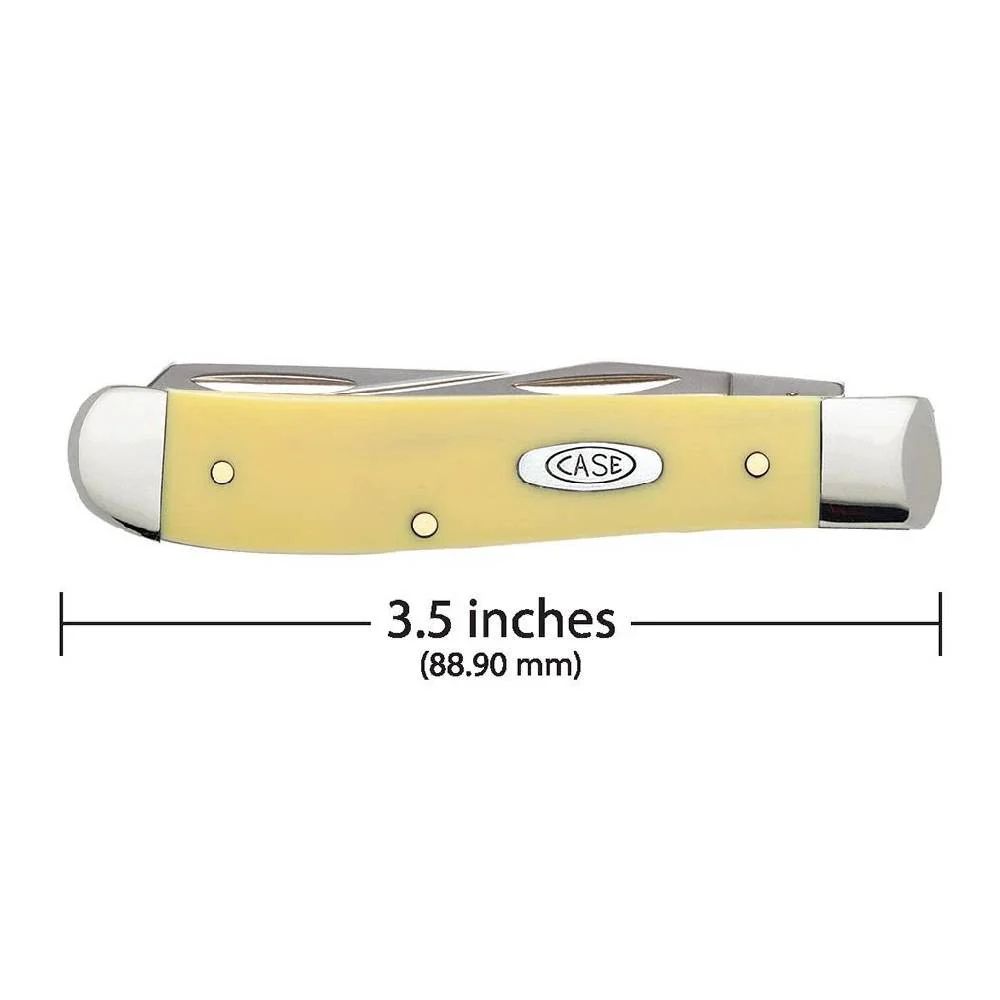 Case Yellow Synthetic Mini Trapper SS - Image 2