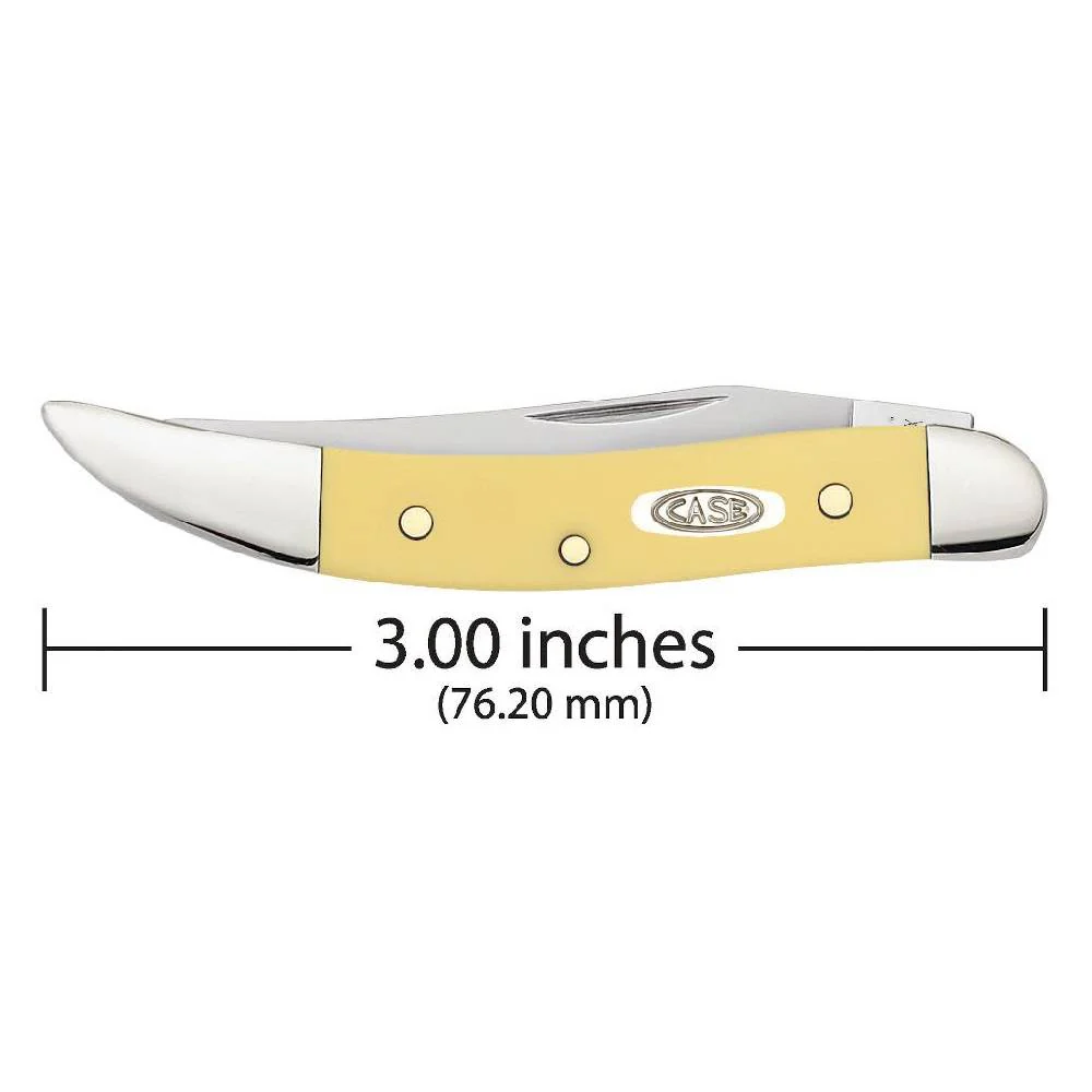 Case Yellow Synthetic SS - Small Texas Toothpick - Image 2