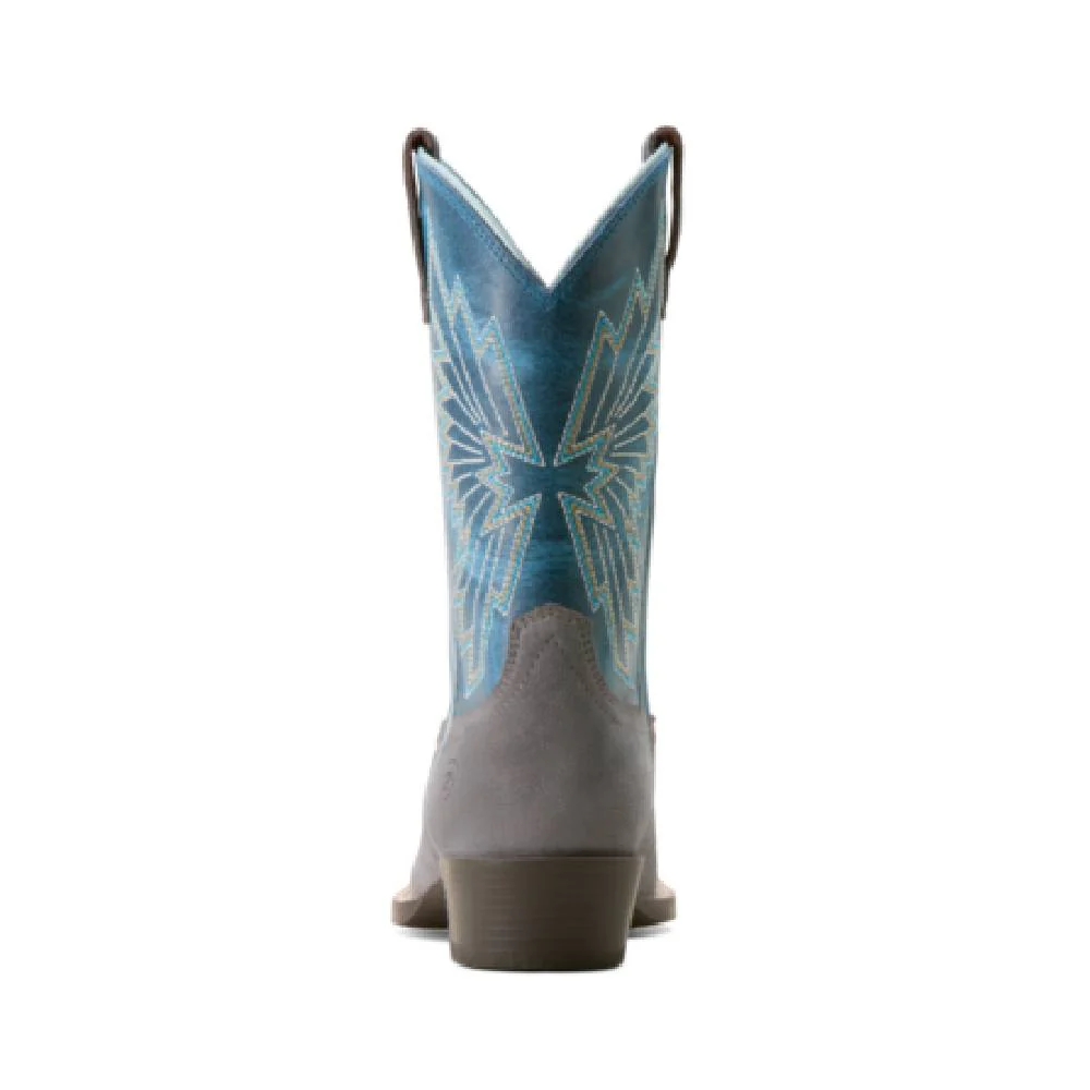 Ariat Youth Decatur Mineral Suede Boot - Image 2