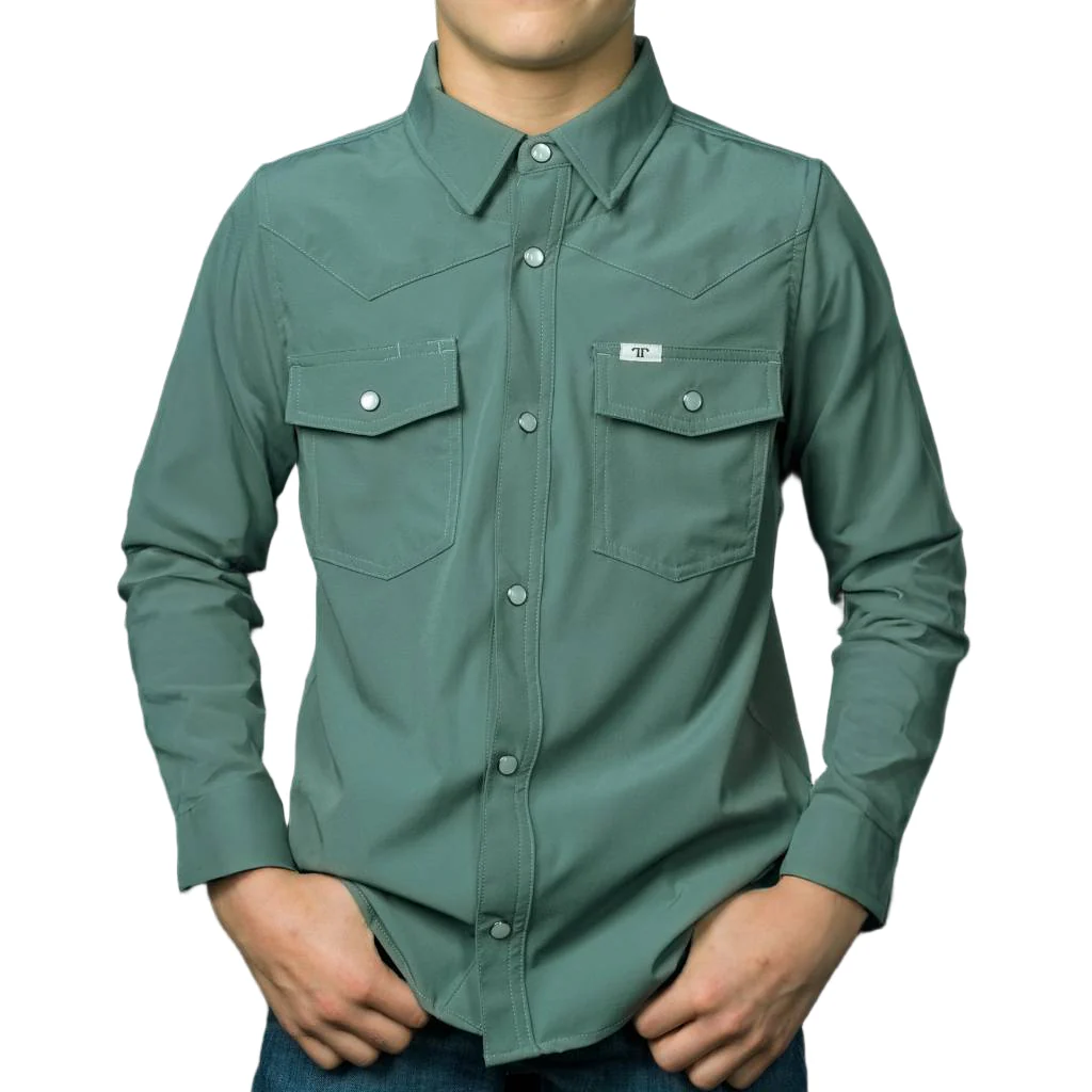 Ferrell Brand Boy's Core Snap Shirt