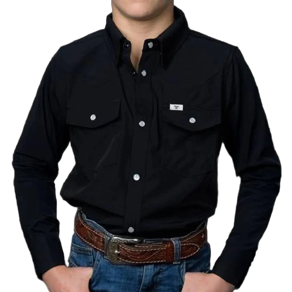 Ferrell Brand Boy's Core Snap Shirt