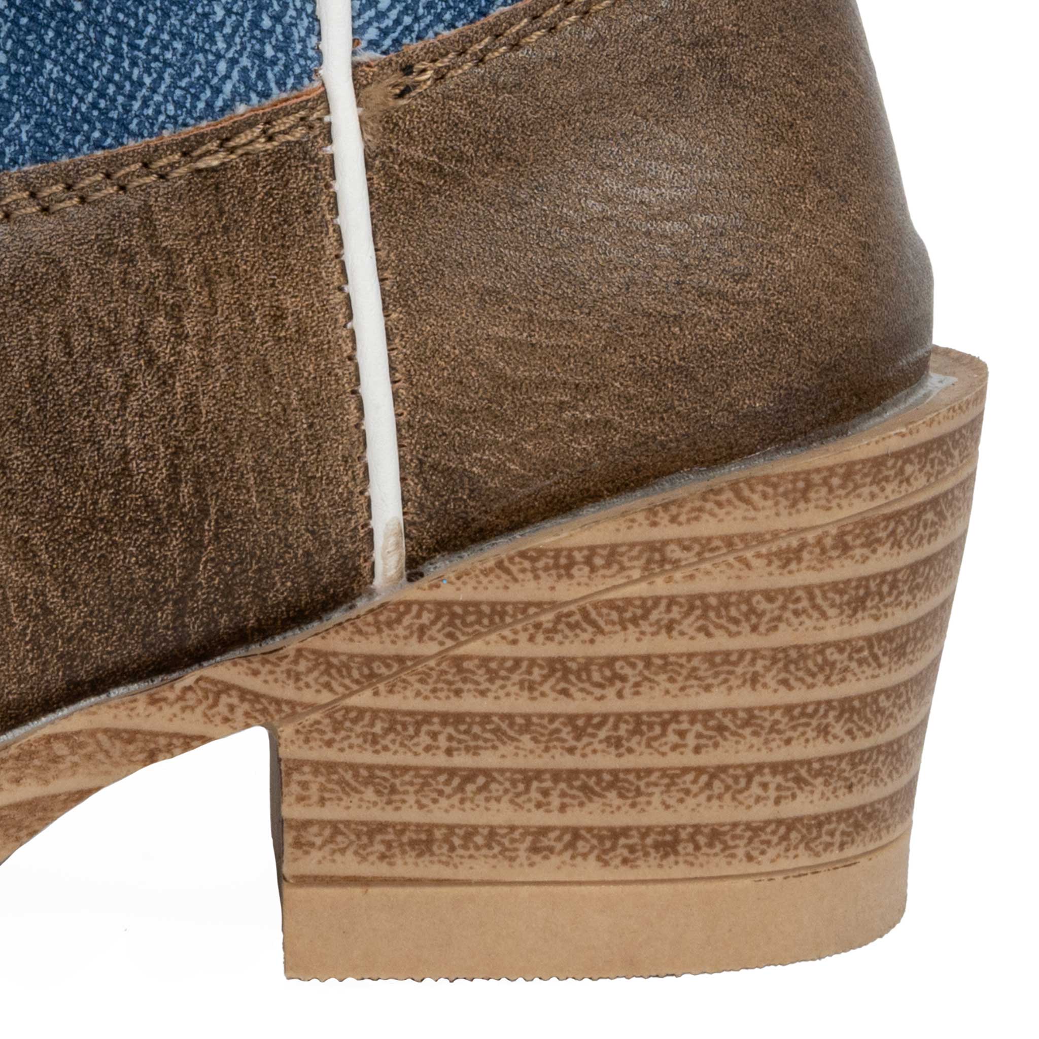 Roper Toddler Girl's Willow Brown Western Boot - Image 3