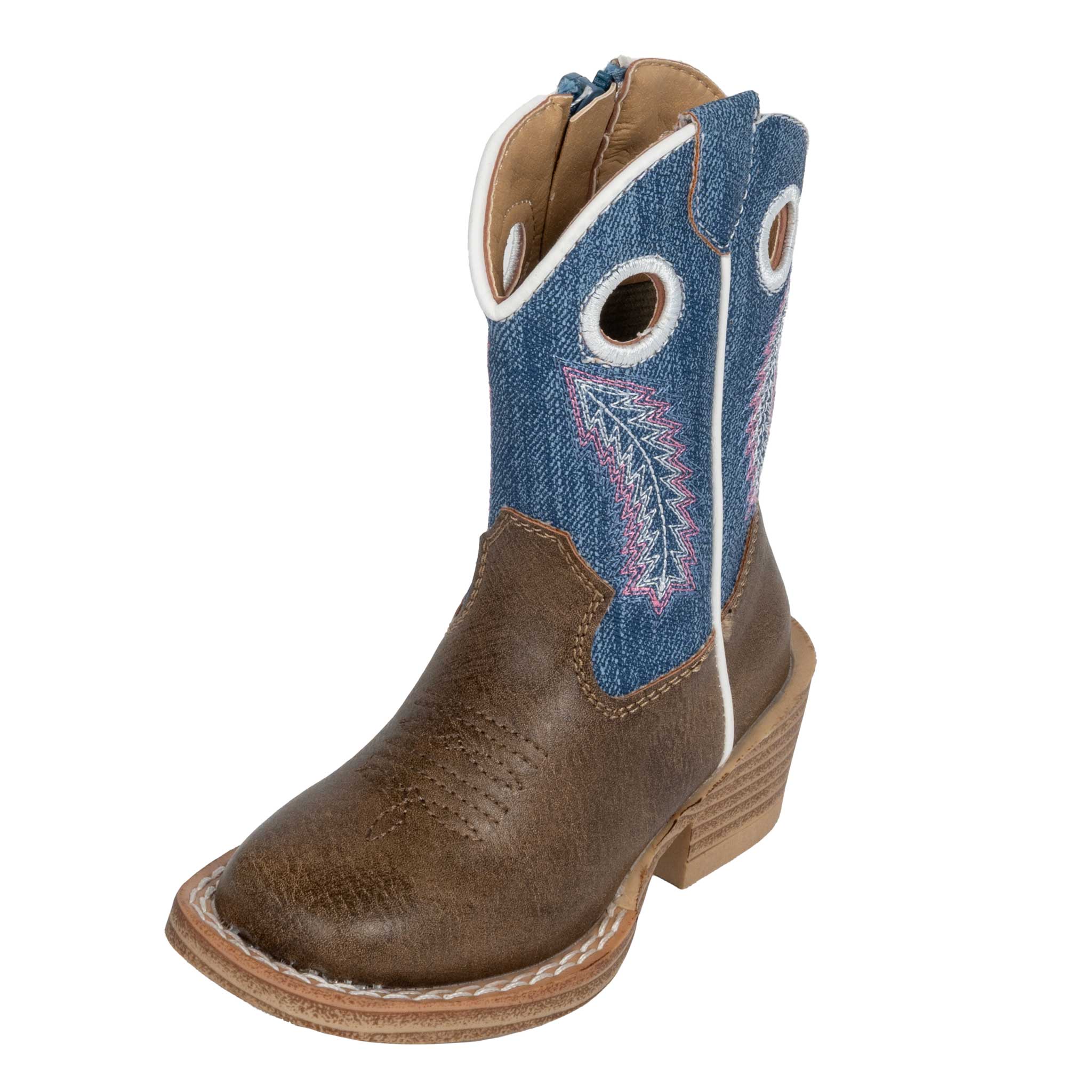 Roper Girl's Willow Brown Western Boot