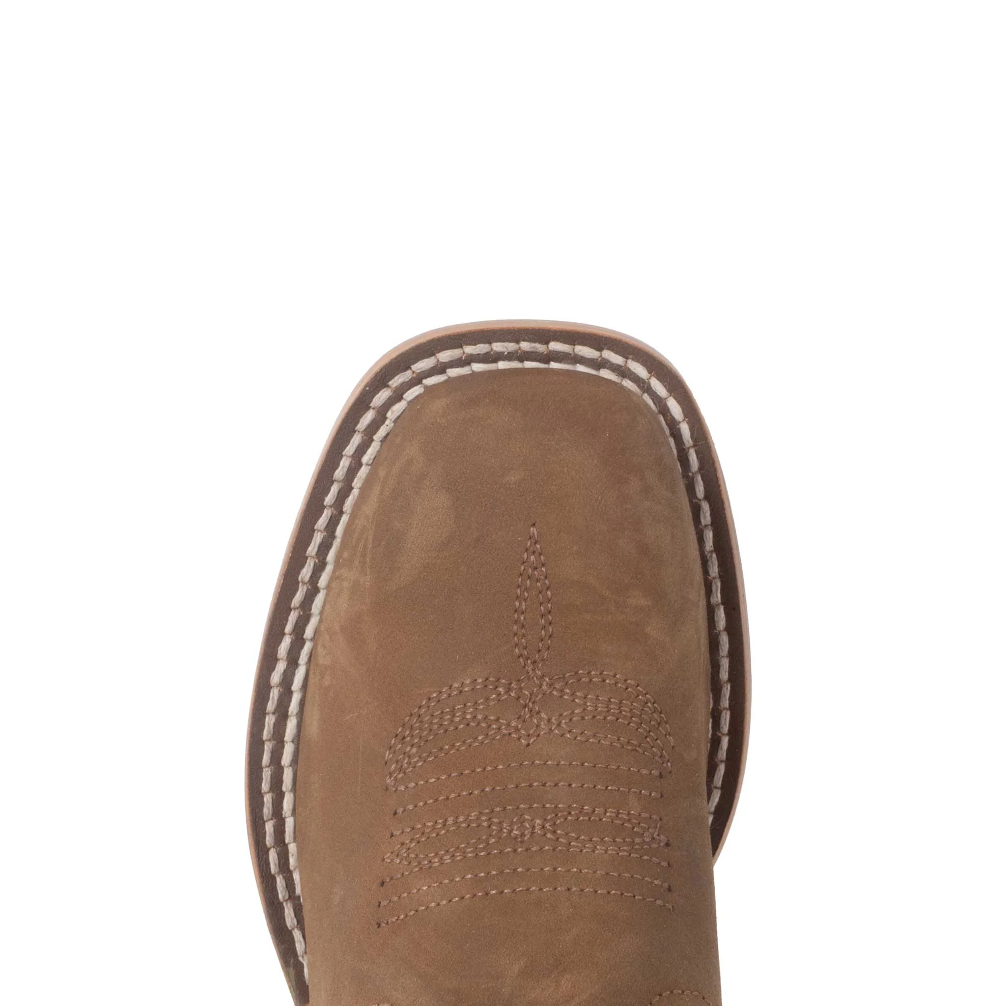 Horse Power Boy's Tan/Green Western Boot - Image 2
