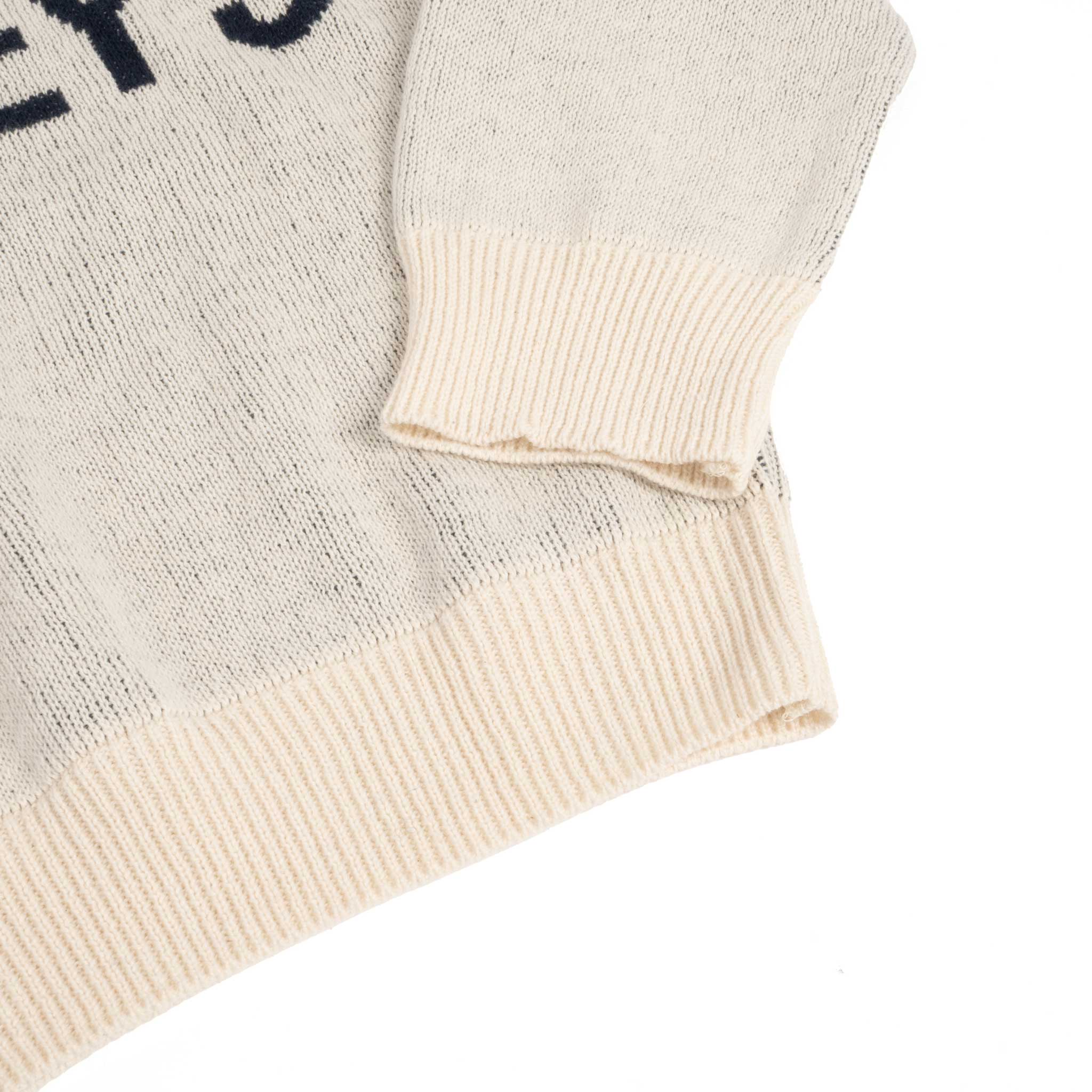 Teskey's Youth Crewneck Sweater - Natural/Navy - Image 4