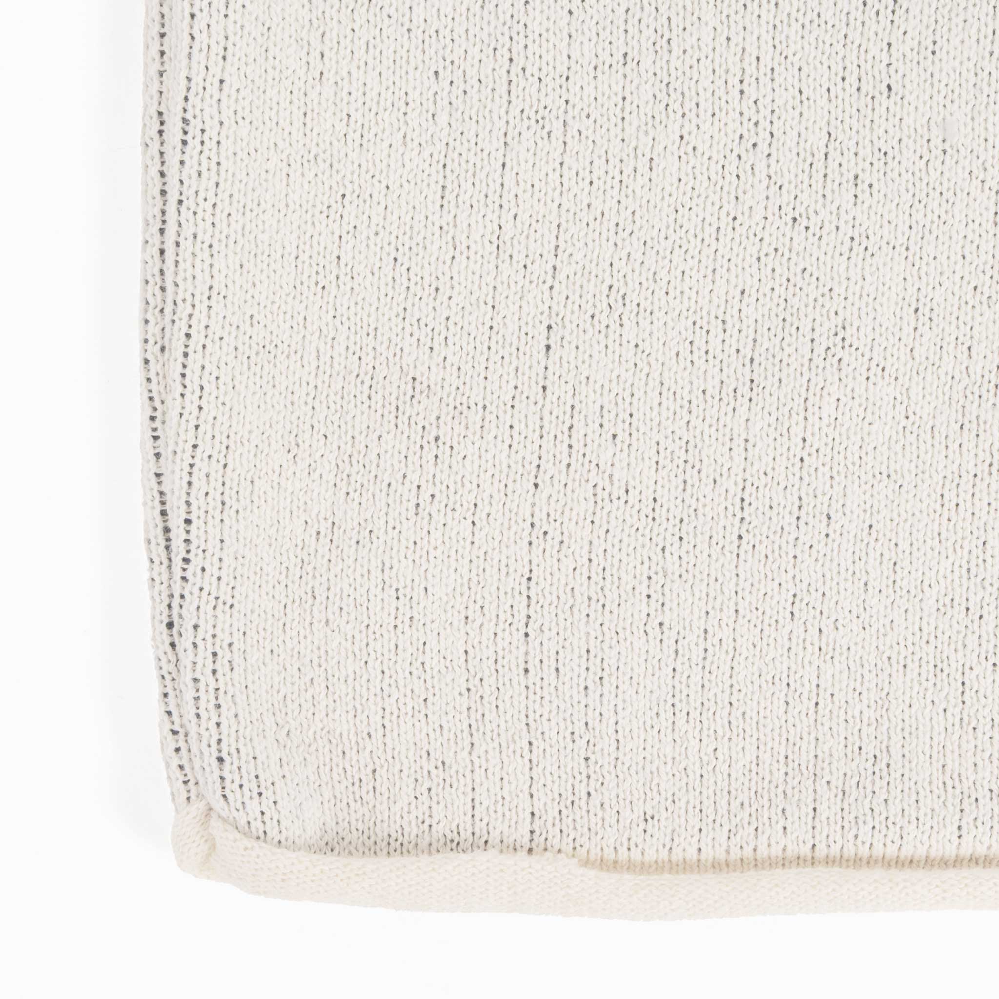 Teskey's Youth Rollneck Sweater - Natural/Navy - Image 4