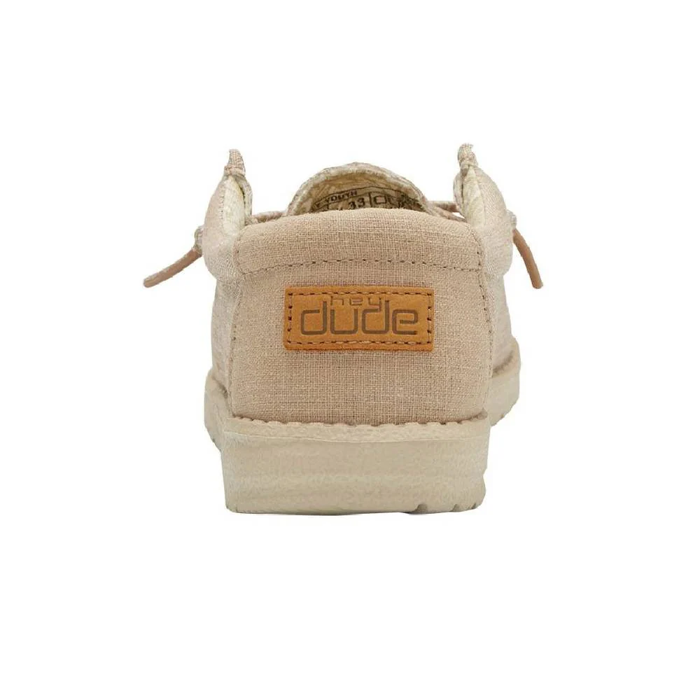 Hey Dude Youth Wally - Beige - Image 4