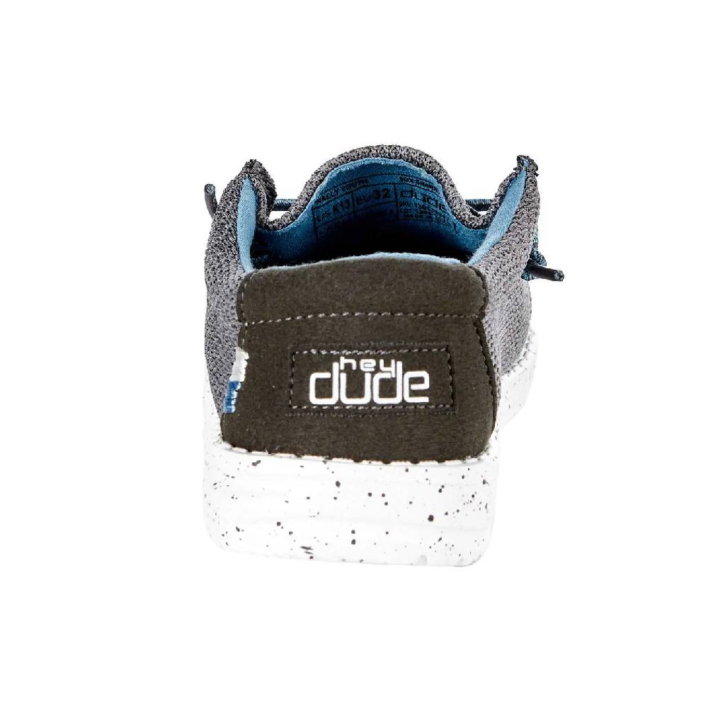 Hey Dude Youth Wally Sox - Sharkskin - Image 3