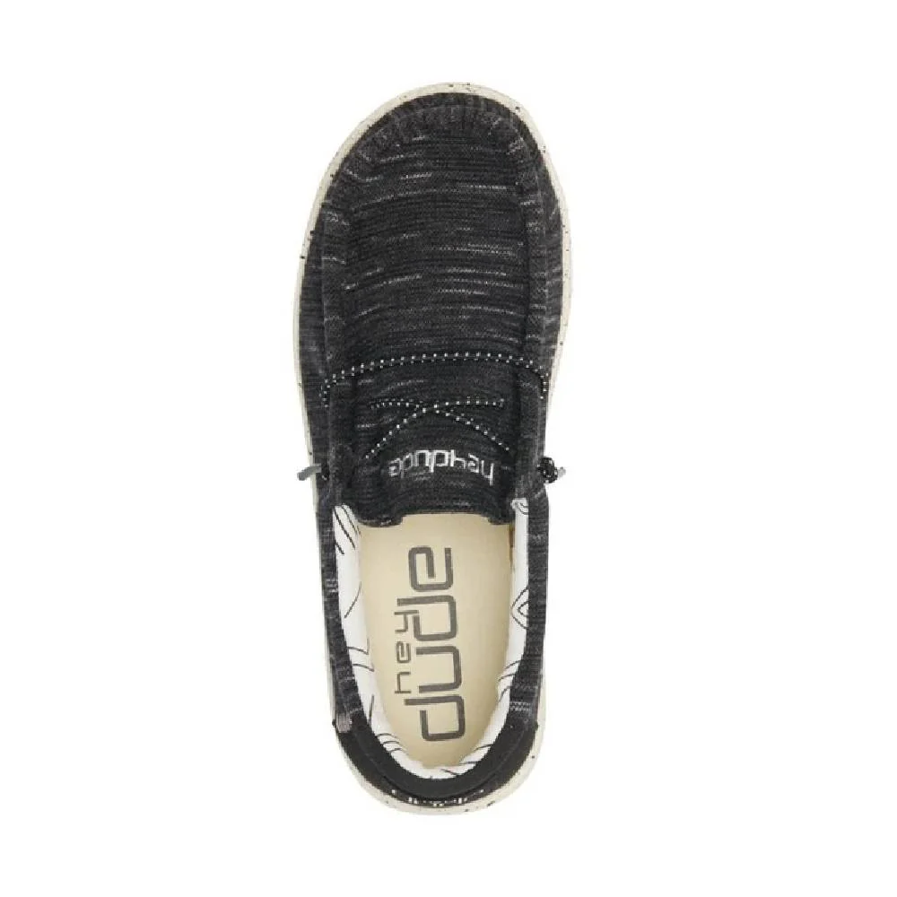 Hey Dude Youth Wally Stretch - Black - Image 4