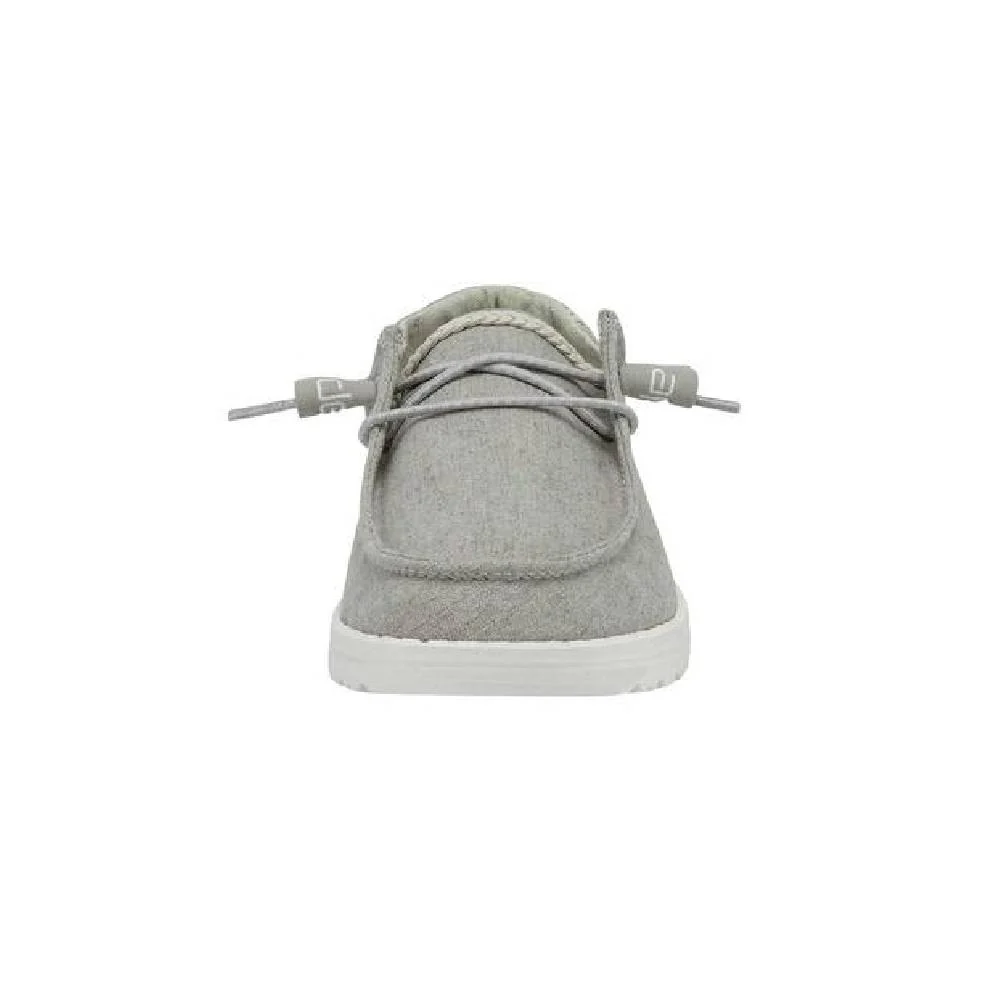 Hey Dude Youth Wendy - Chambray Braid Grey - Image 3