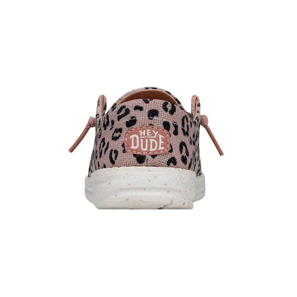 Hey Dude Kid's Wendy Funk Leo - Cream/Pink - Image 3