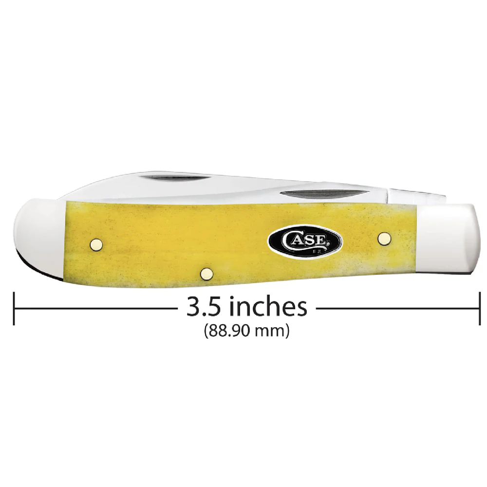Case Yellow Bone Smooth Mini Trapper - Image 2