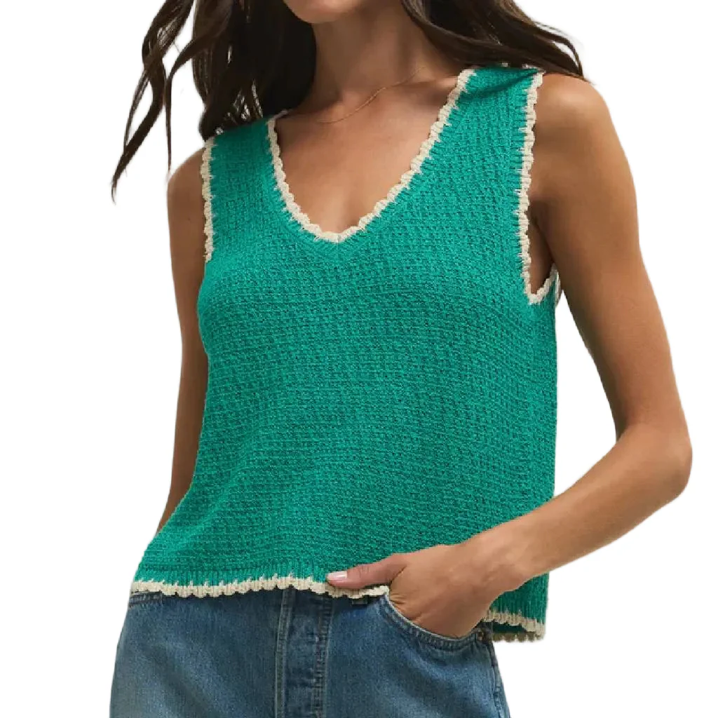 Z Supply Yessenia Whipstich La Palma Tank