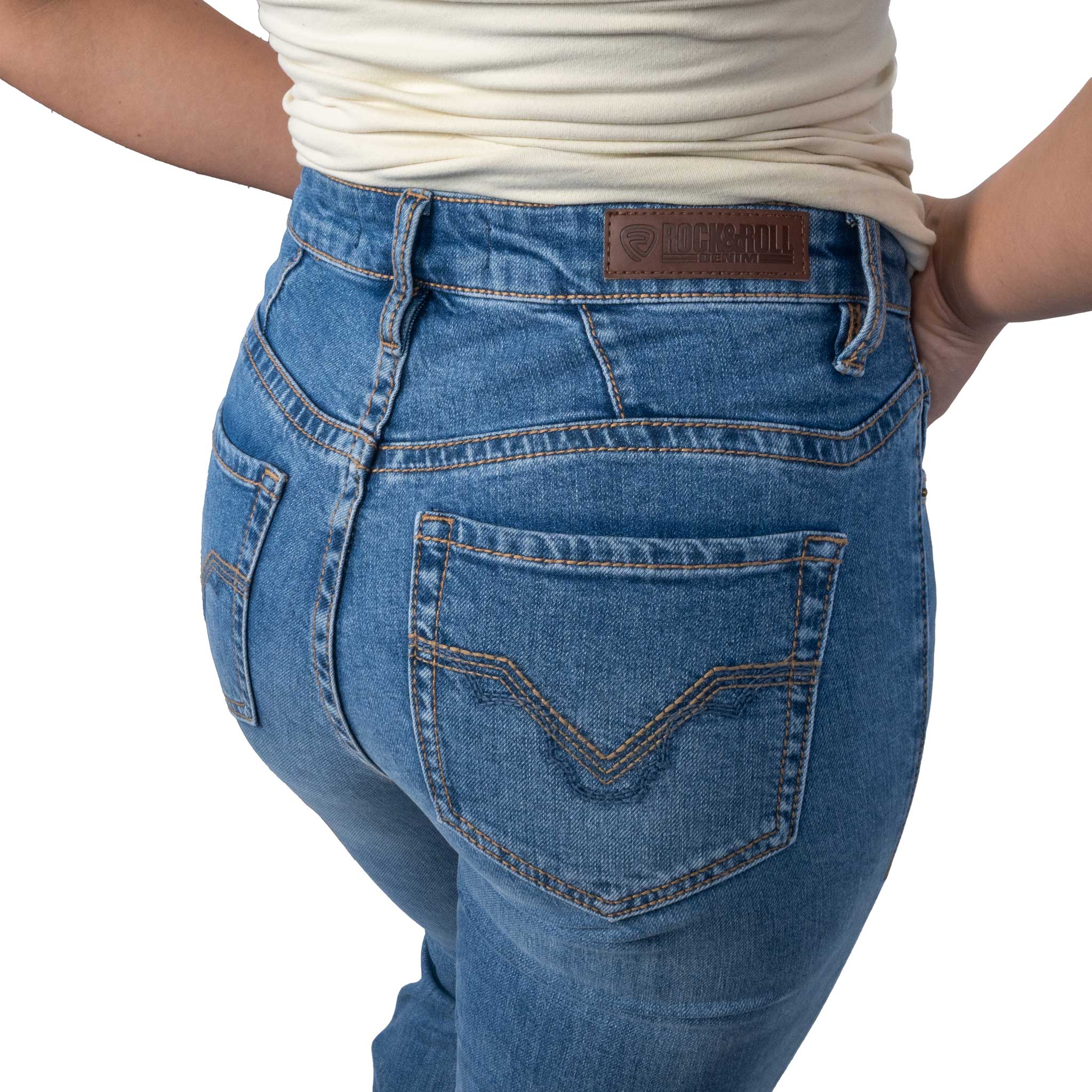 Rock & Roll Denim Women's High Rise Bootcut Jean - FINAL SALE - Image 3