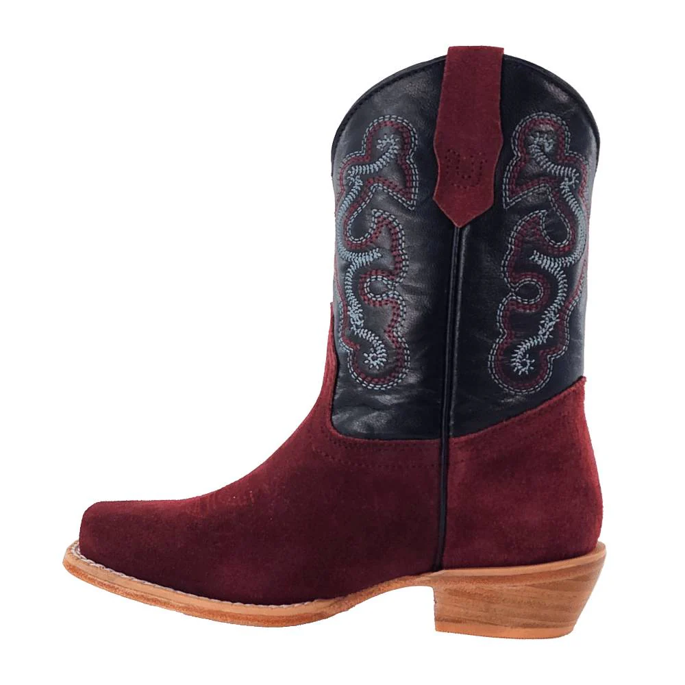 R. Watson Youth Rhubarb Roughout Cutter Toe Boot - Image 2