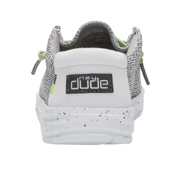 Hey Dude Youth Wally - Stone White - Image 3