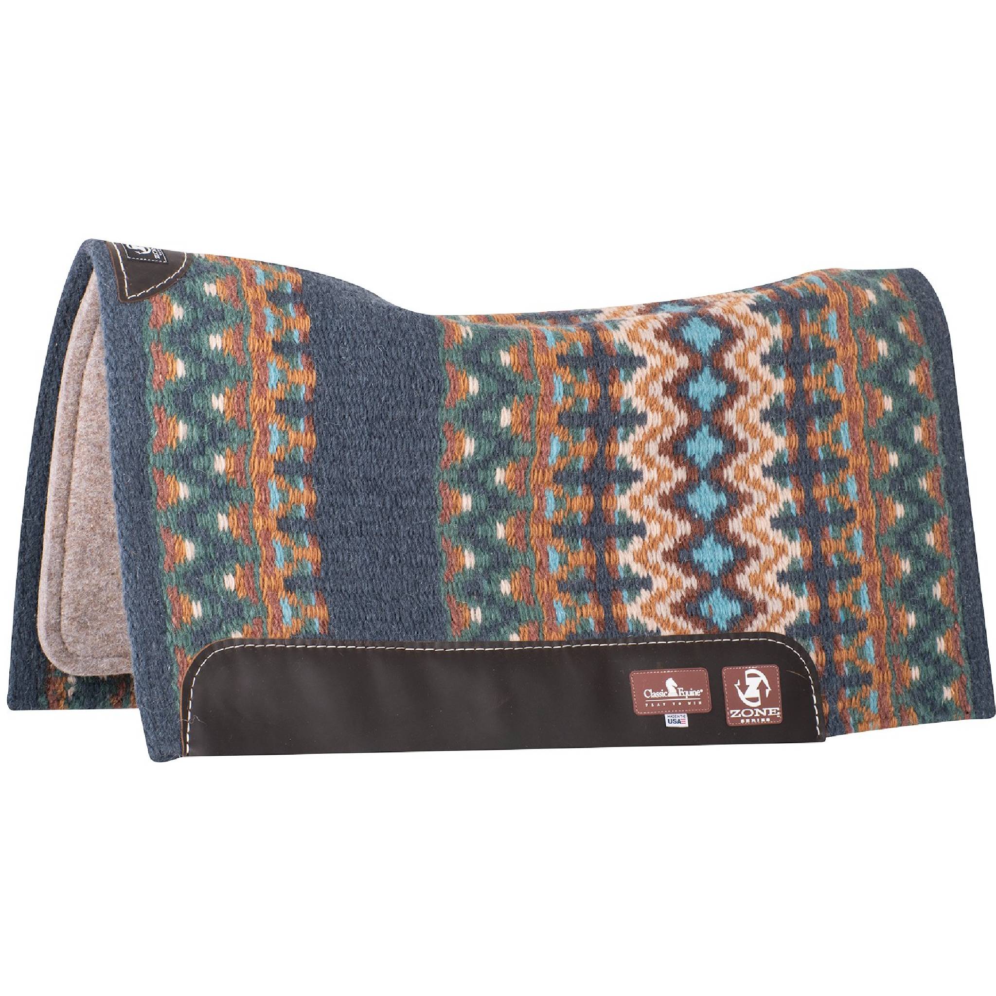 Classic Equine Zone Wool Top Pad 32"x34" - Image 4