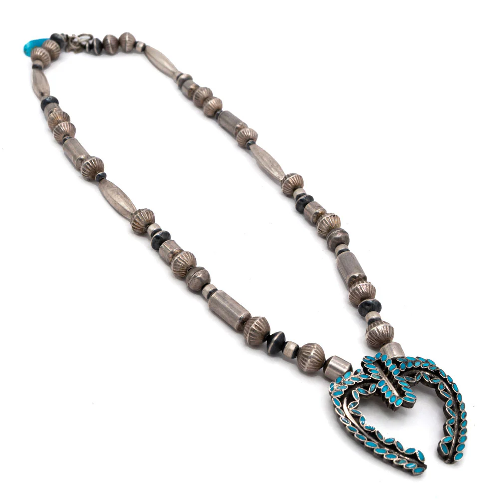 Peyote Bird Zuni Revival Necklace - 20" - Image 2